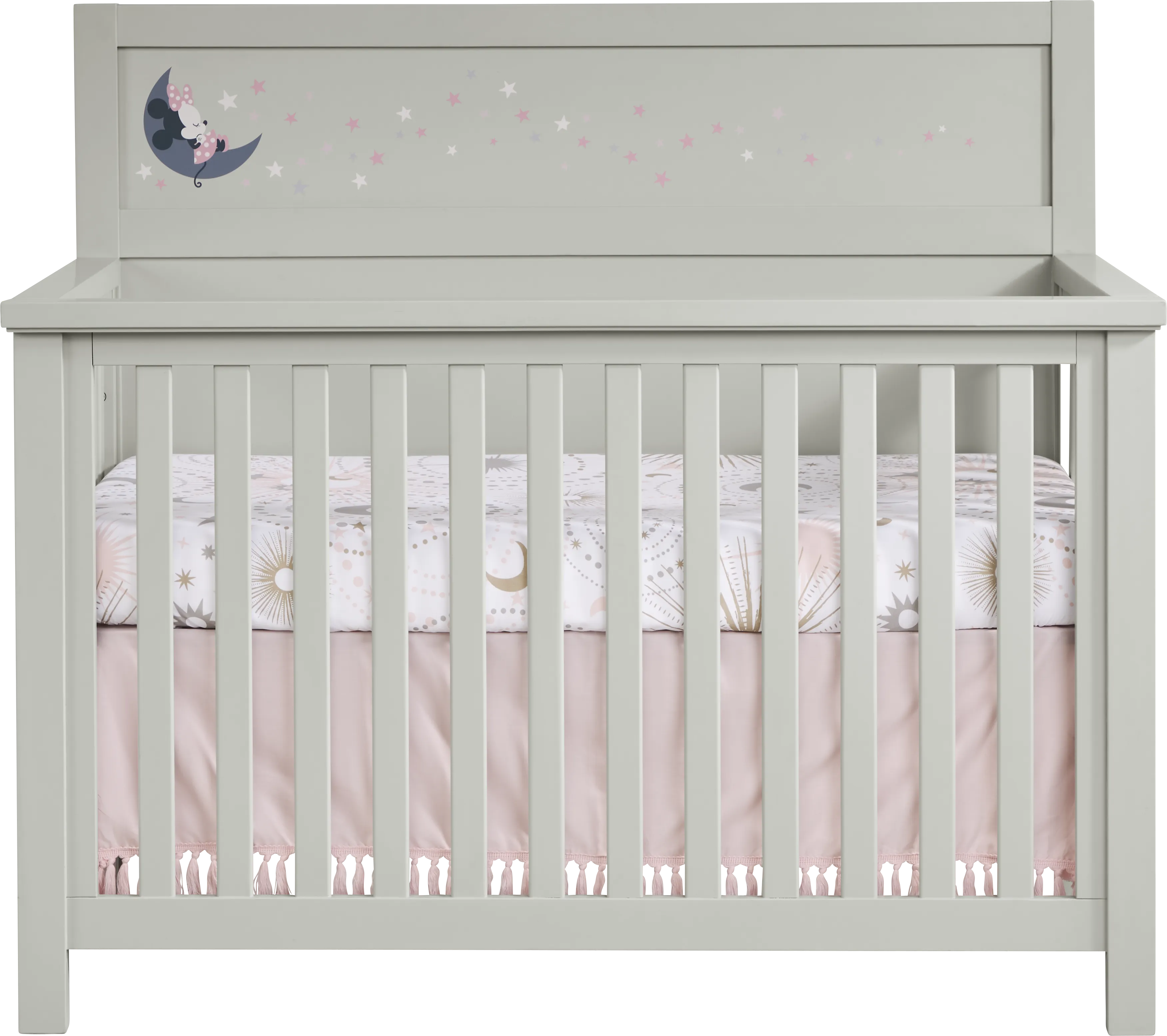 Disney Baby Starry Dreams with Minnie Mouse Gray 4 Pc Nursery with Toddler Rails - Thumbnail - Image 4