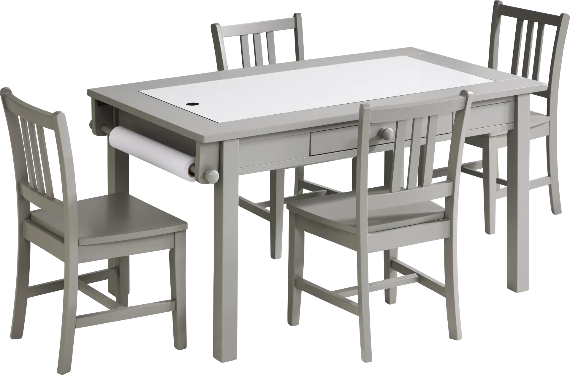 Kids Jo Jo Gray Creativity Table Set - Image 1