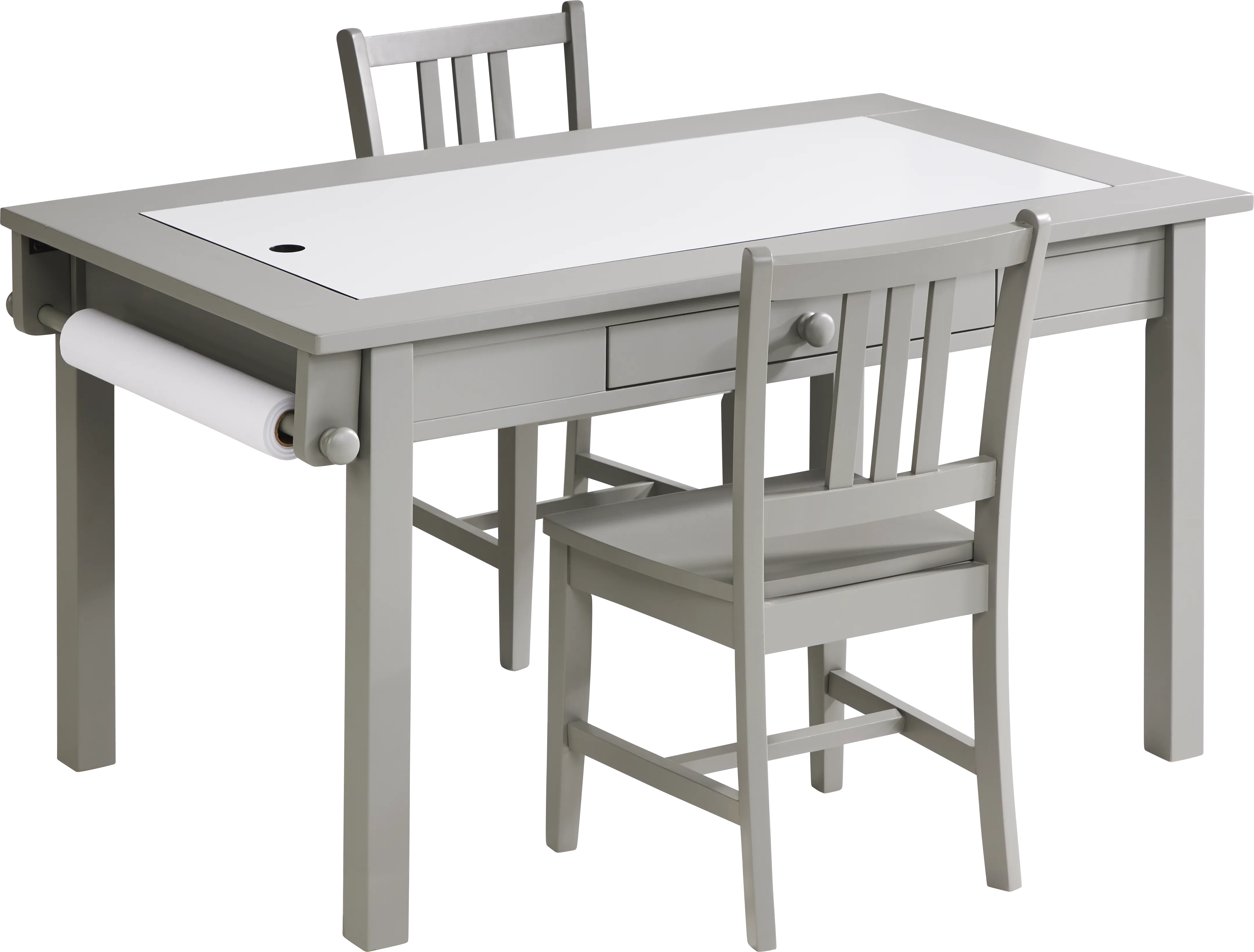 Kids Jo Jo Gray Creativity Table Set - Thumbnail - Image 1