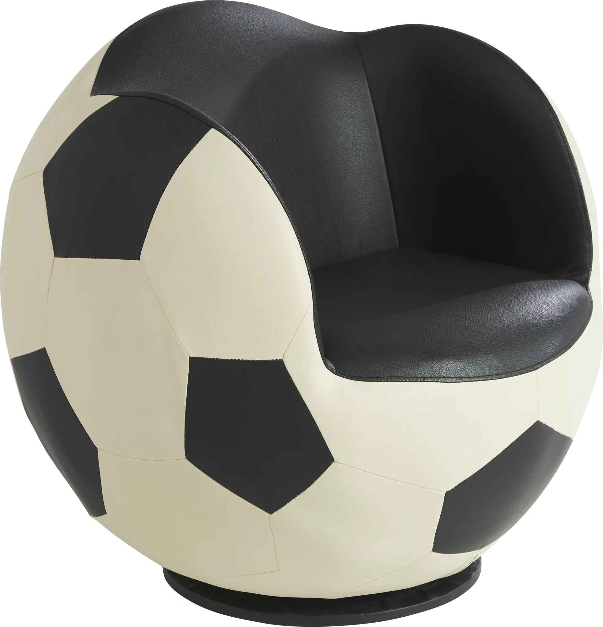 Kids Sports Zone Soccer Ball Chair - Image 1