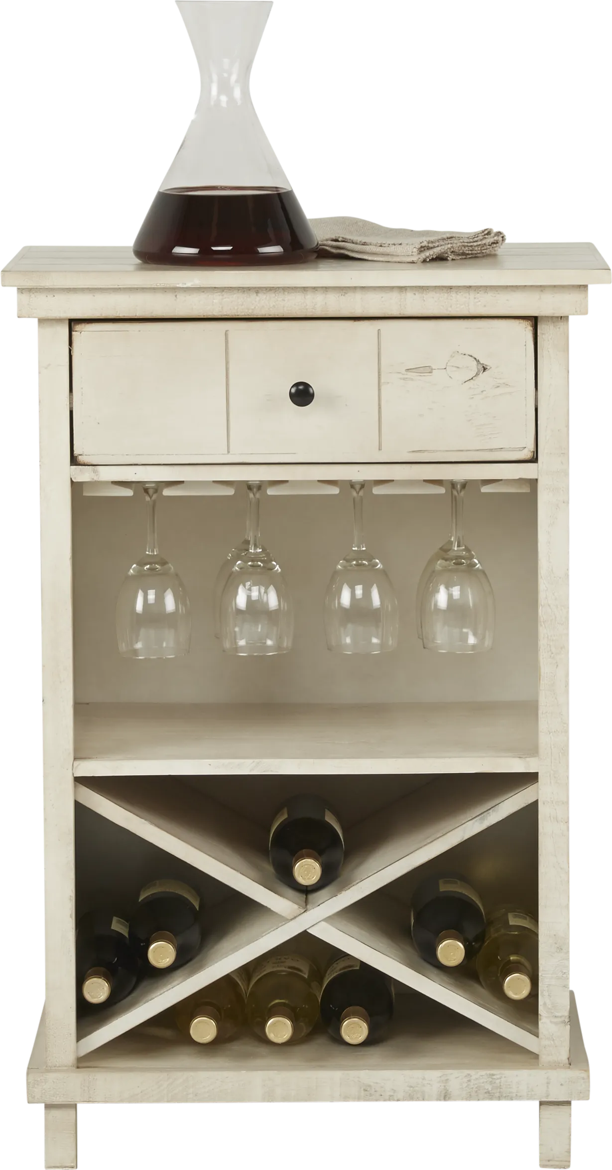 Havenwood White Wine Cabinet - Image 1