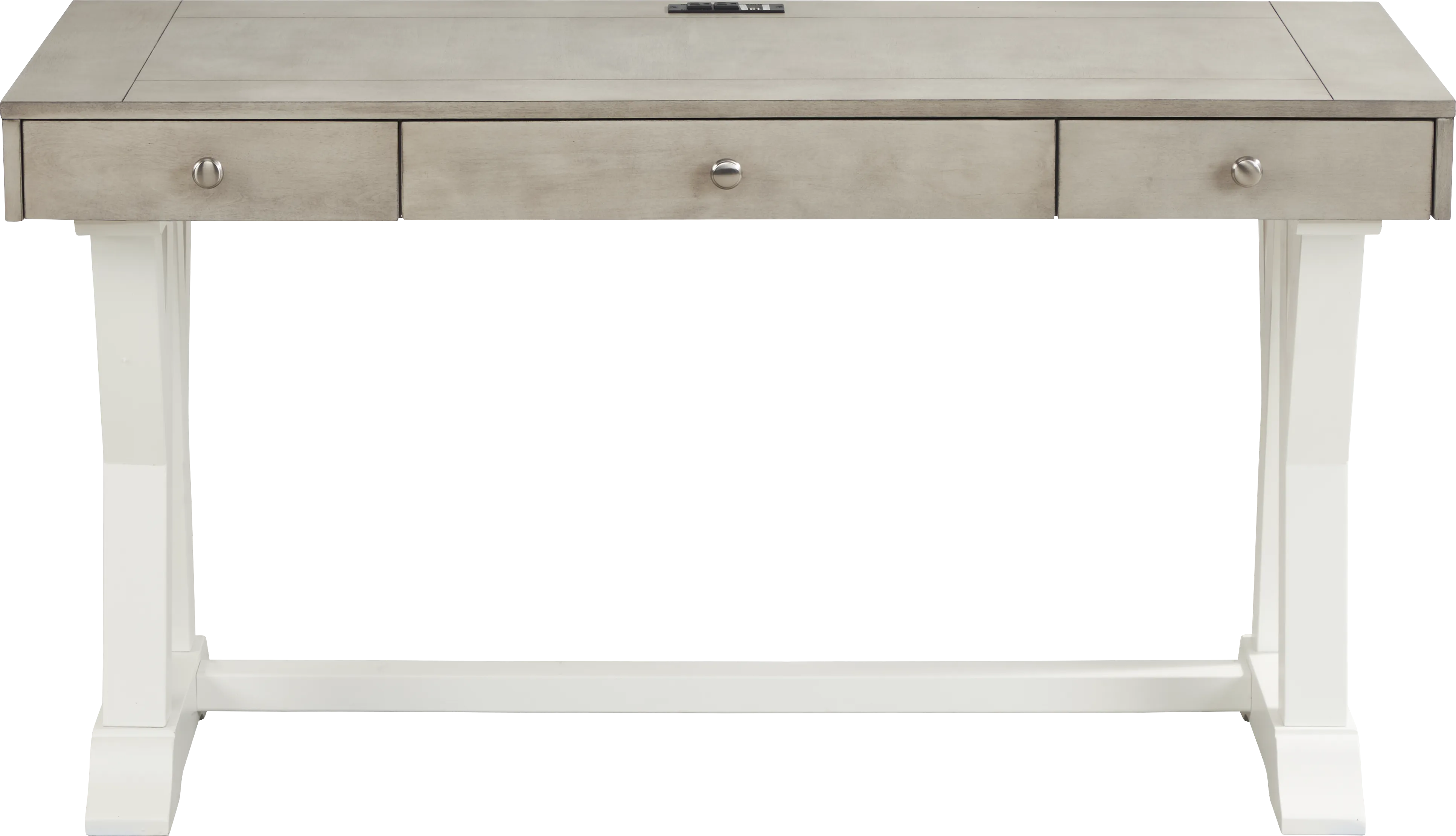 Hilton Head White Desk - Thumbnail - Image 1