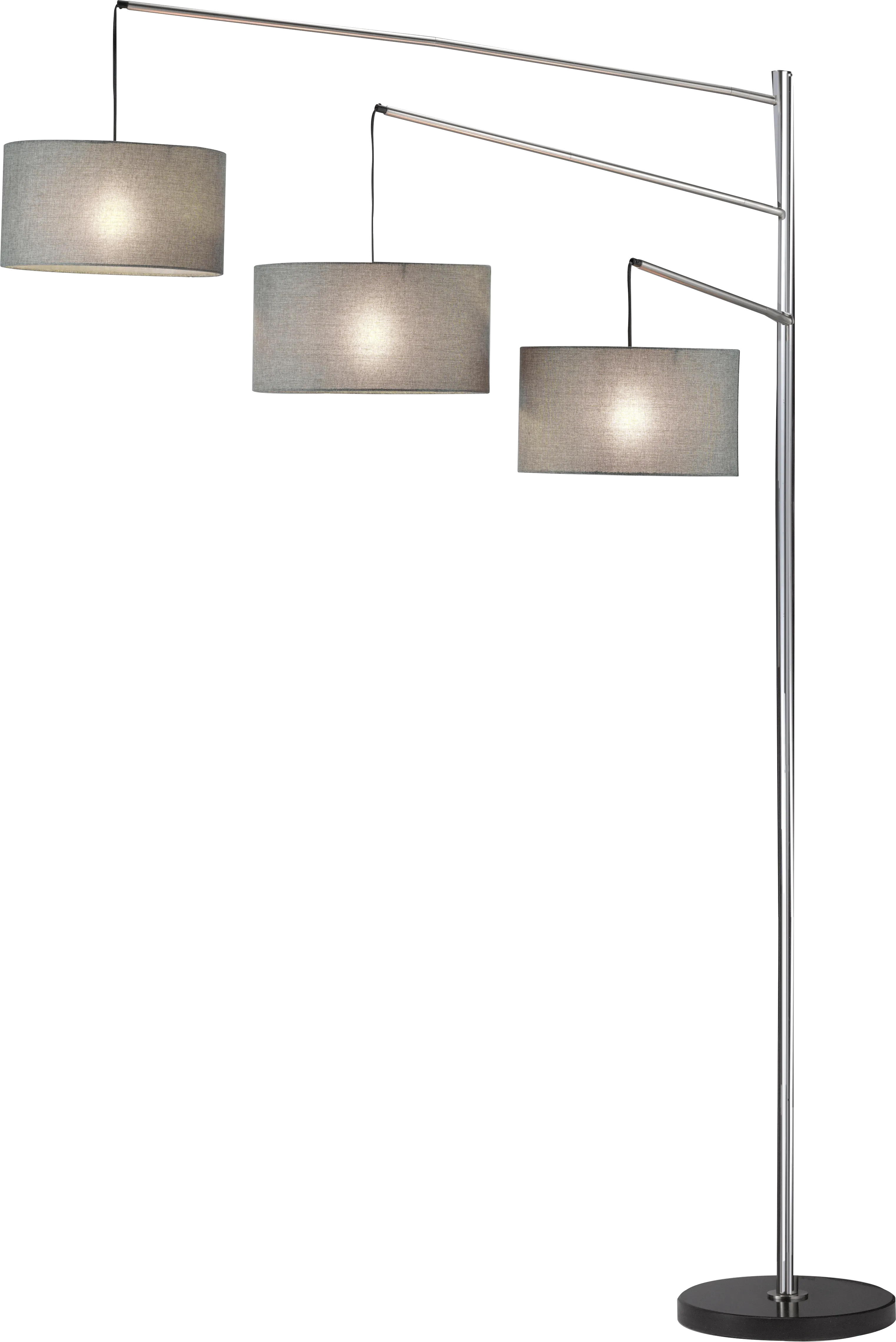 Laina Silver Floor Lamp - Thumbnail - Image 1