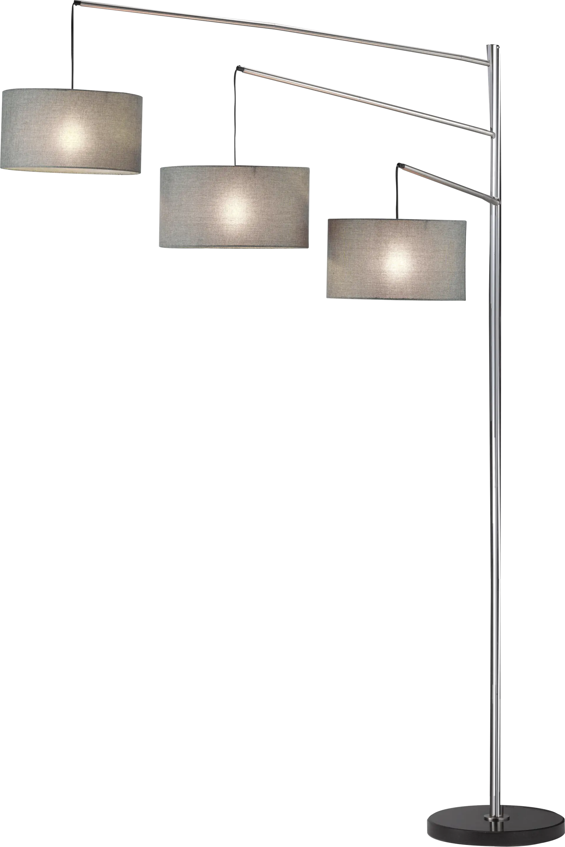 Laina Silver Floor Lamp