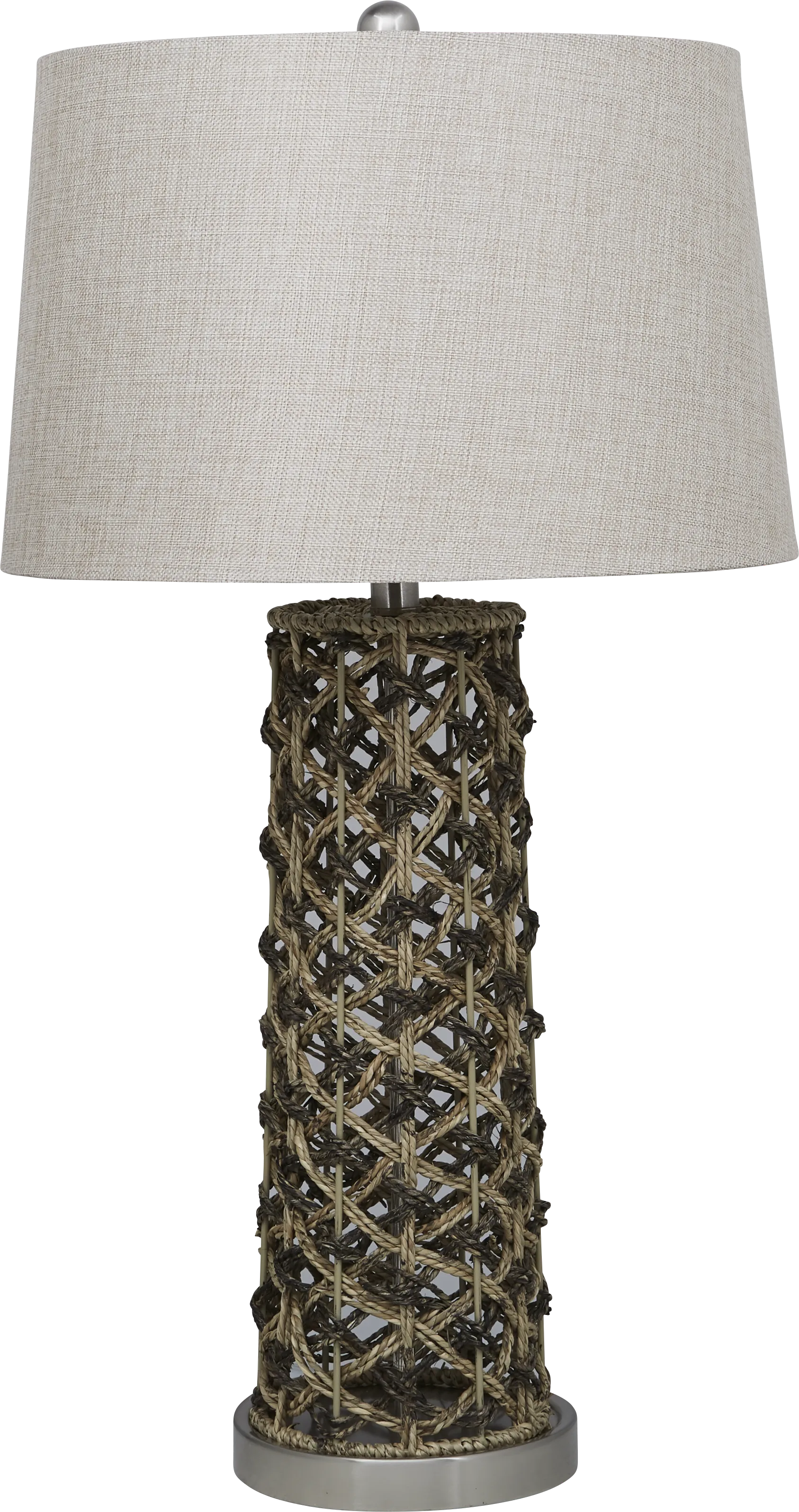 Coralville Gray 7 Pc Living Room with Gel Foam Sleeper Sofa - Thumbnail - Image 18