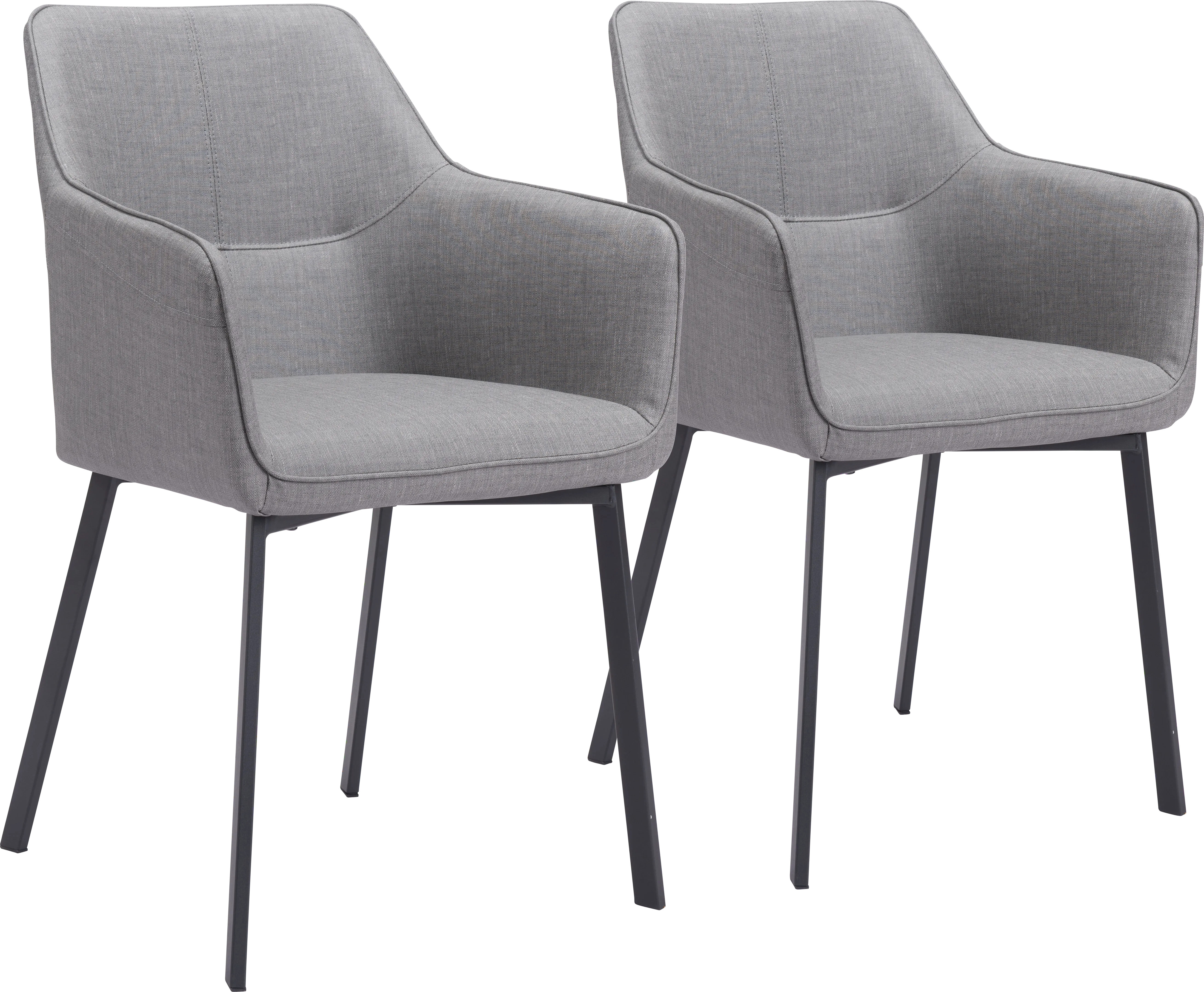Brecknock Gray Dining Chair - Thumbnail - Image 1