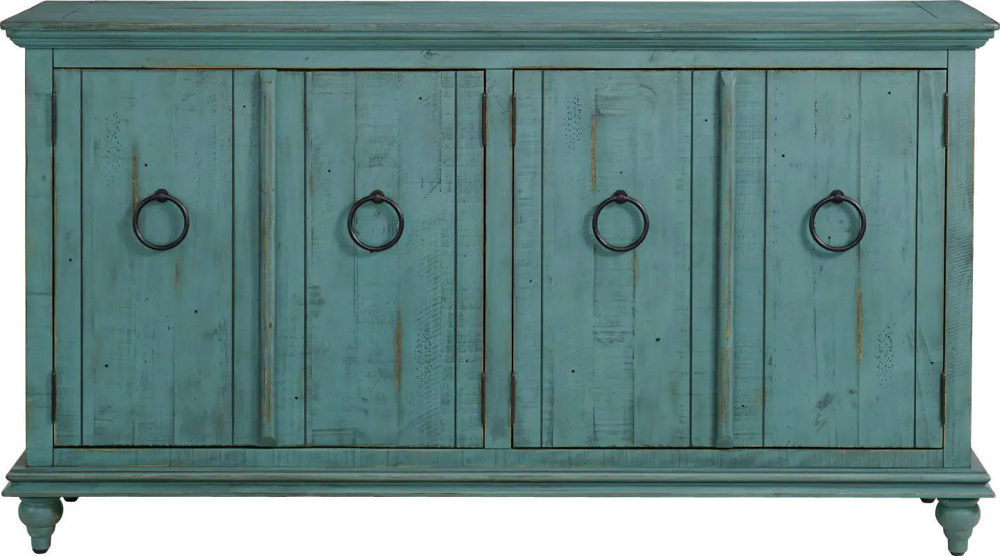 Bartelt Turquoise 65 in. Console