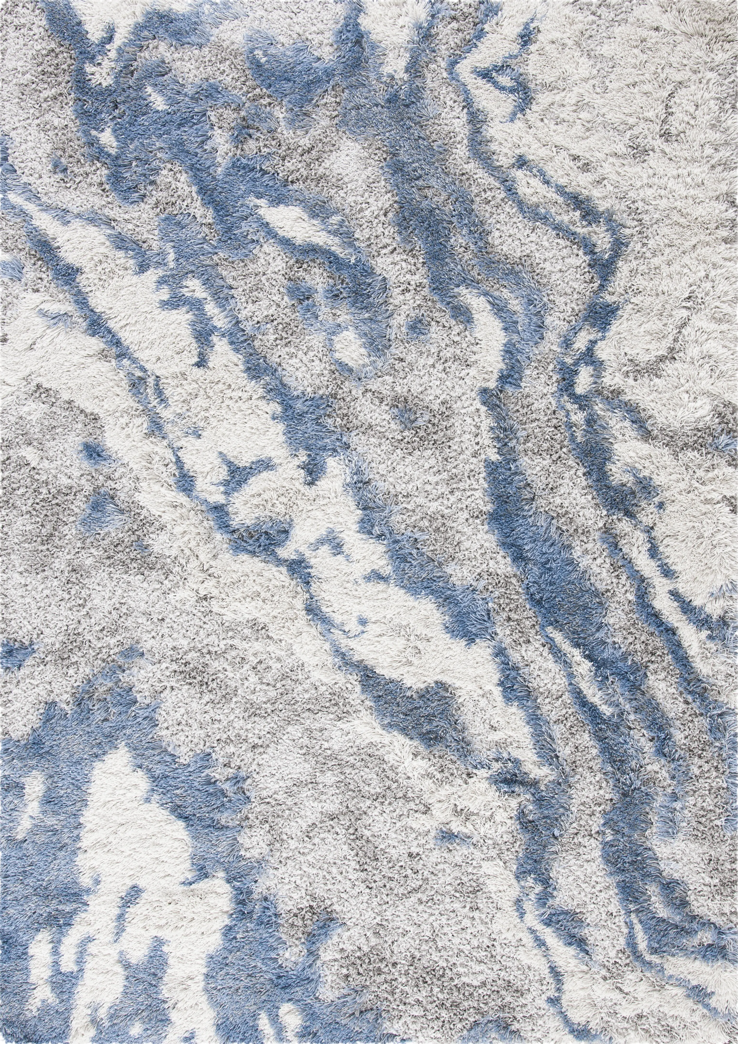 Aquatica Blue 5'3 x 7'7 Rug - Thumbnail - Image 1