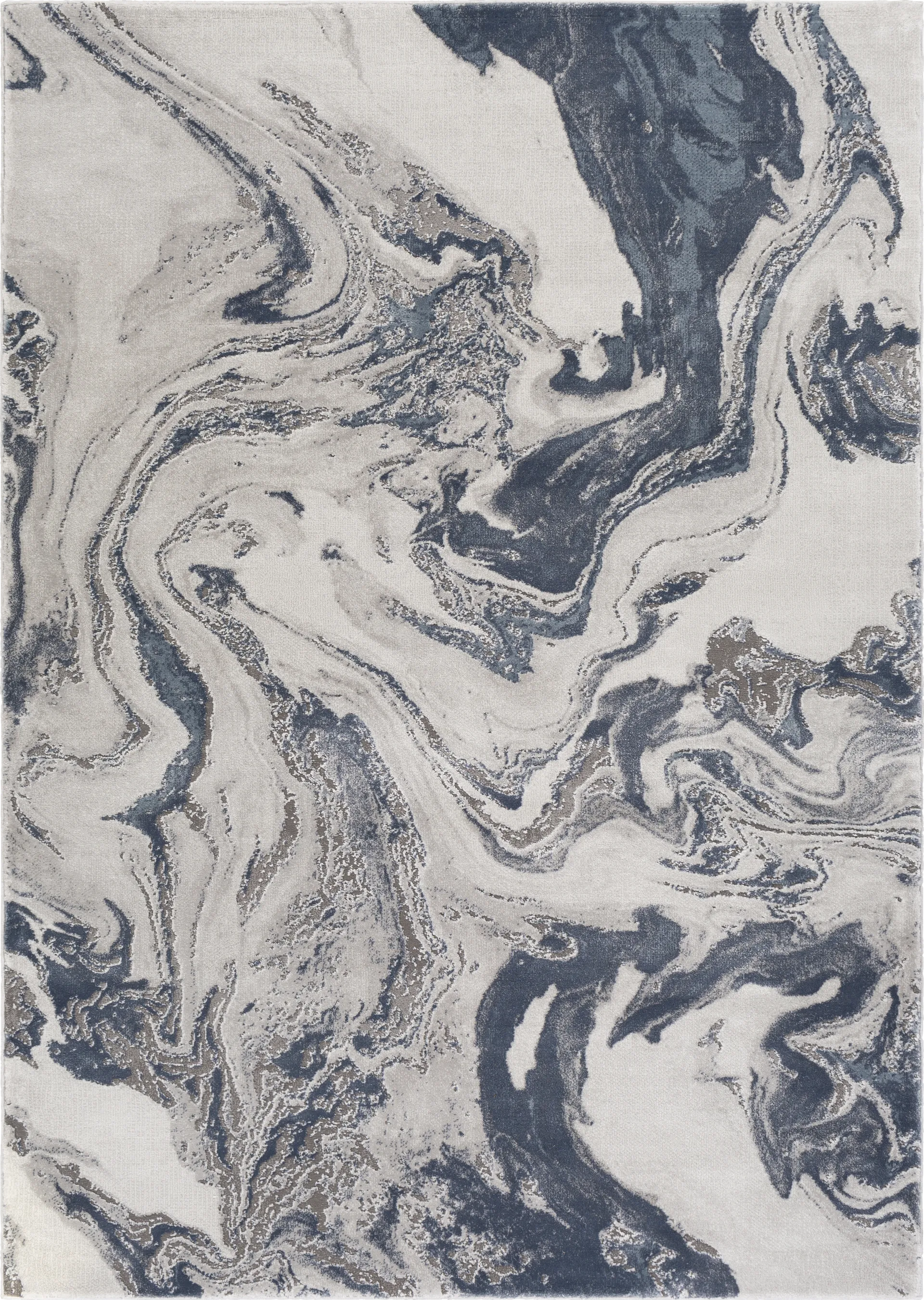 Lakoda Navy 5' x 8' Rug - Image 1