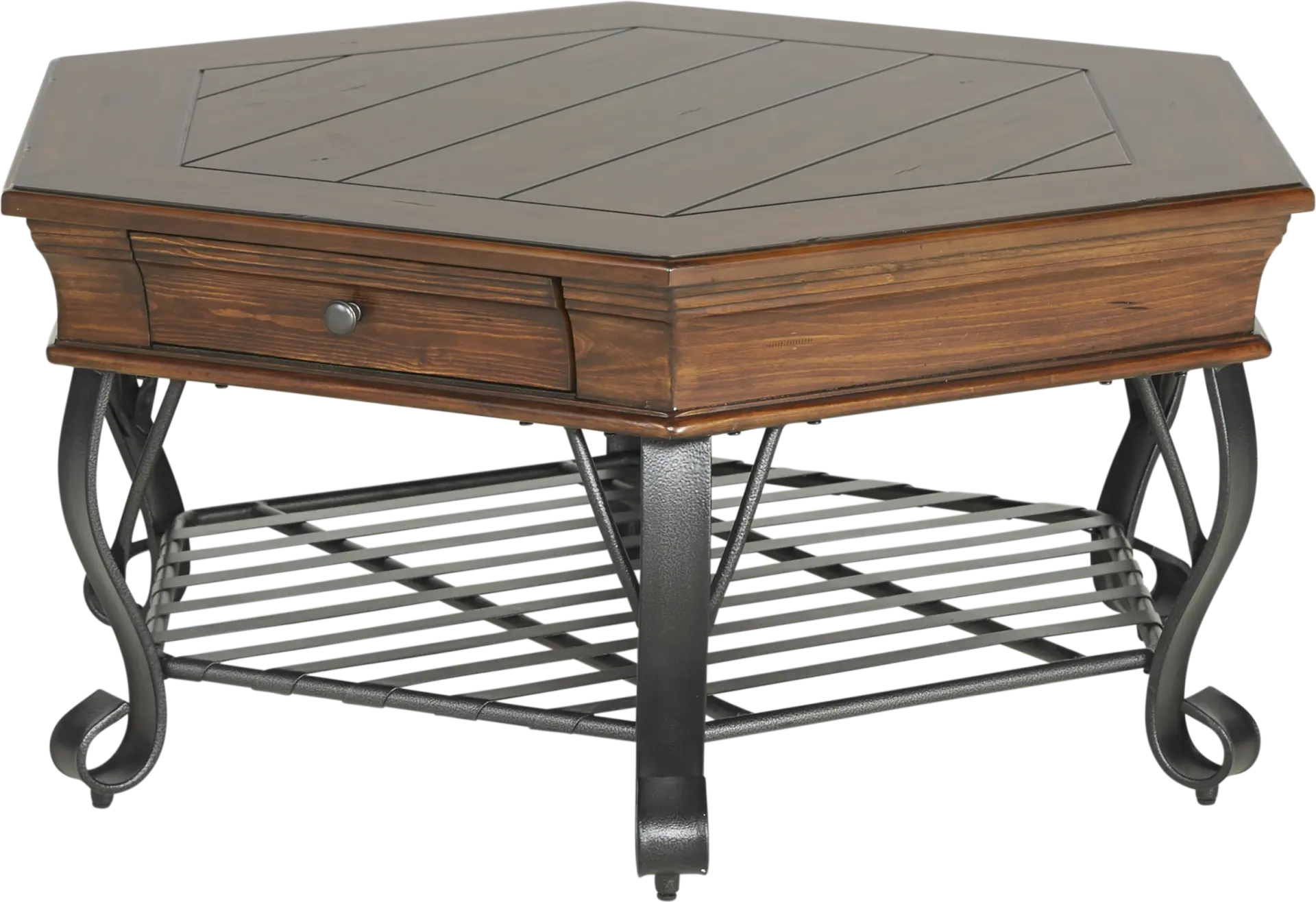 Coronado Bay Brown Cherry End Table