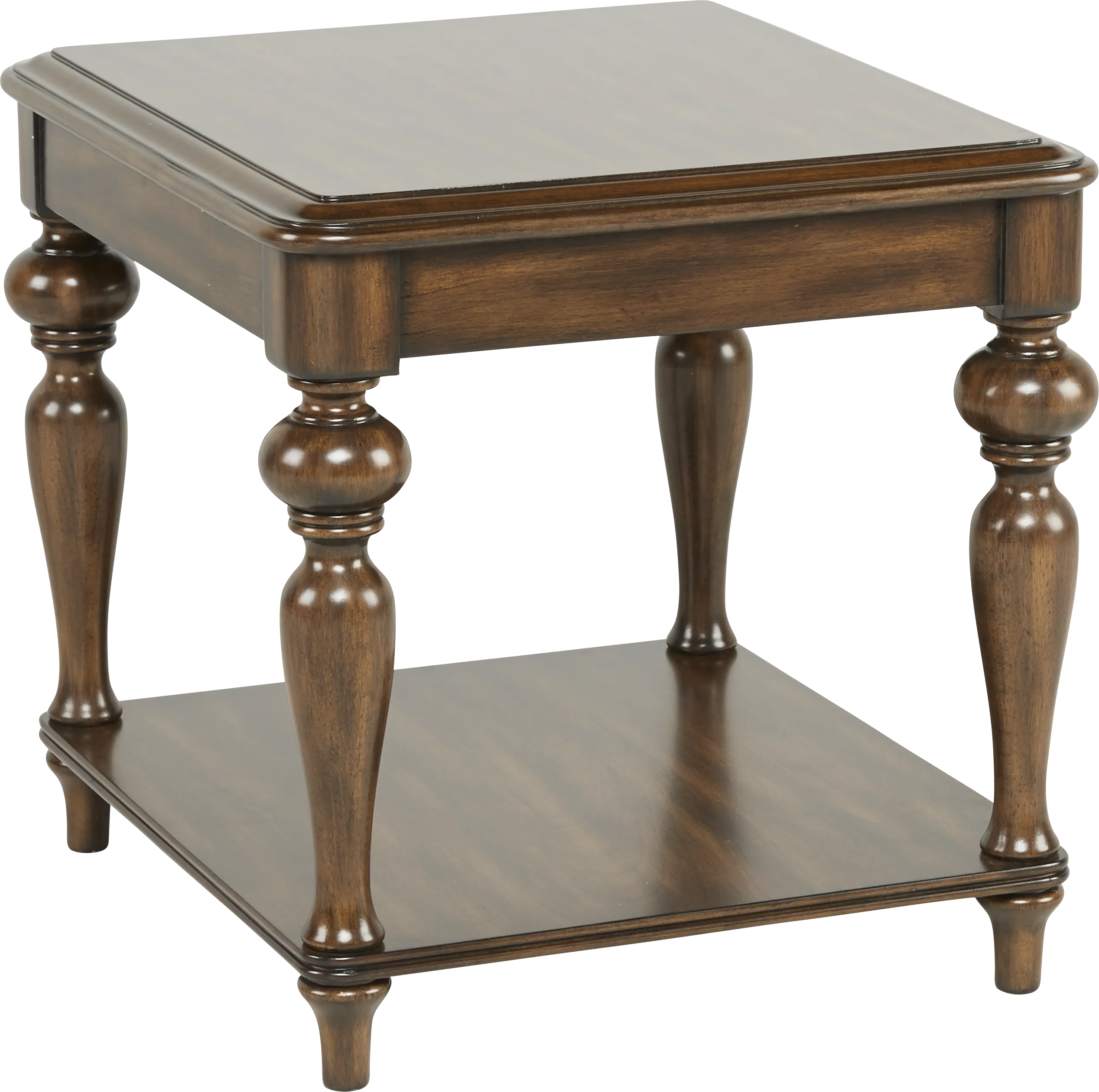 Hutton Brown End Table - Thumbnail - Image 1