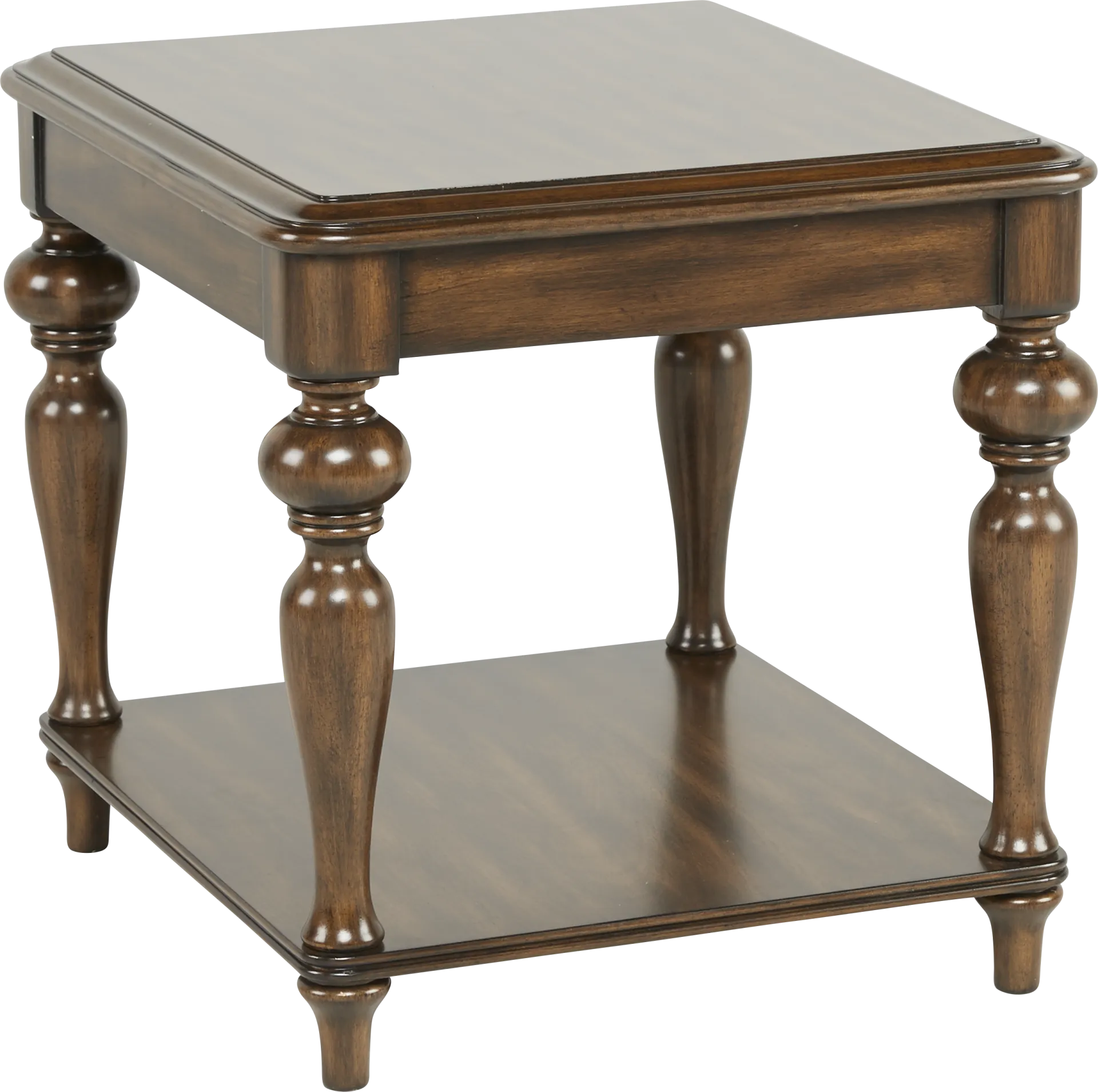 Hutton Brown End Table - Image 1