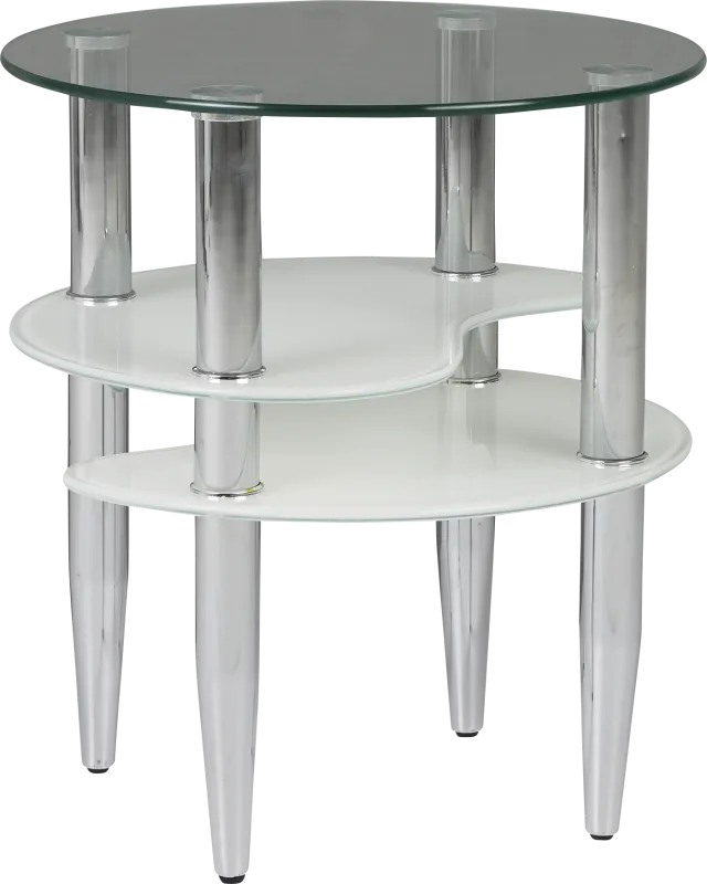 Brunson Silver End Table