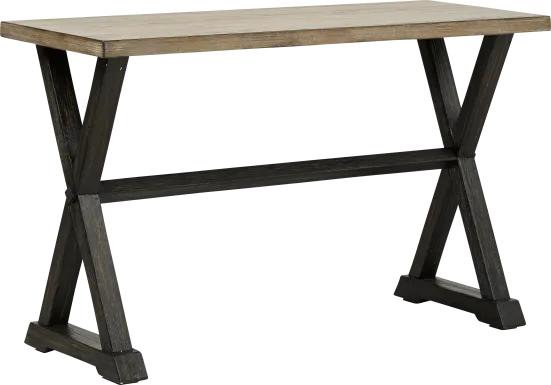 Kalani II Black Sofa Table