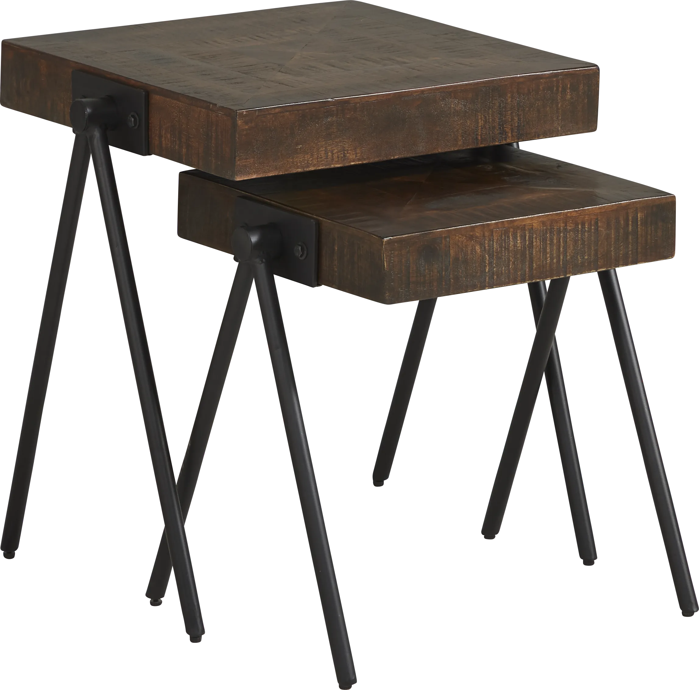 Banning Tobacco Nesting End Table Set - Thumbnail - Image 1