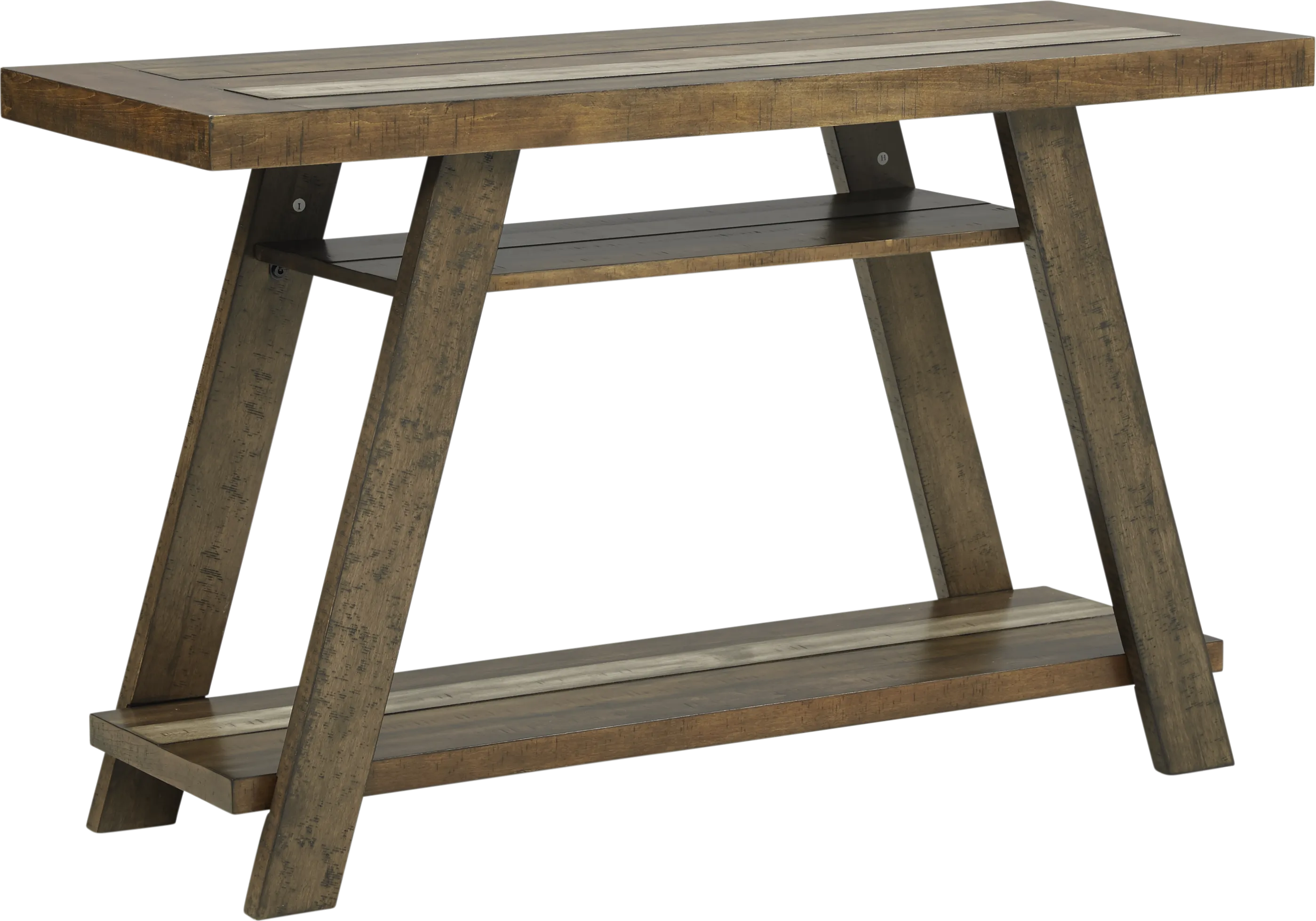 Cedar Creek Brown Sofa Table - Thumbnail - Image 1