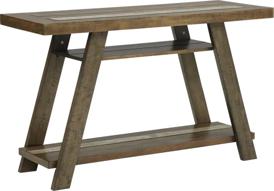Cedar Creek Brown Sofa Table