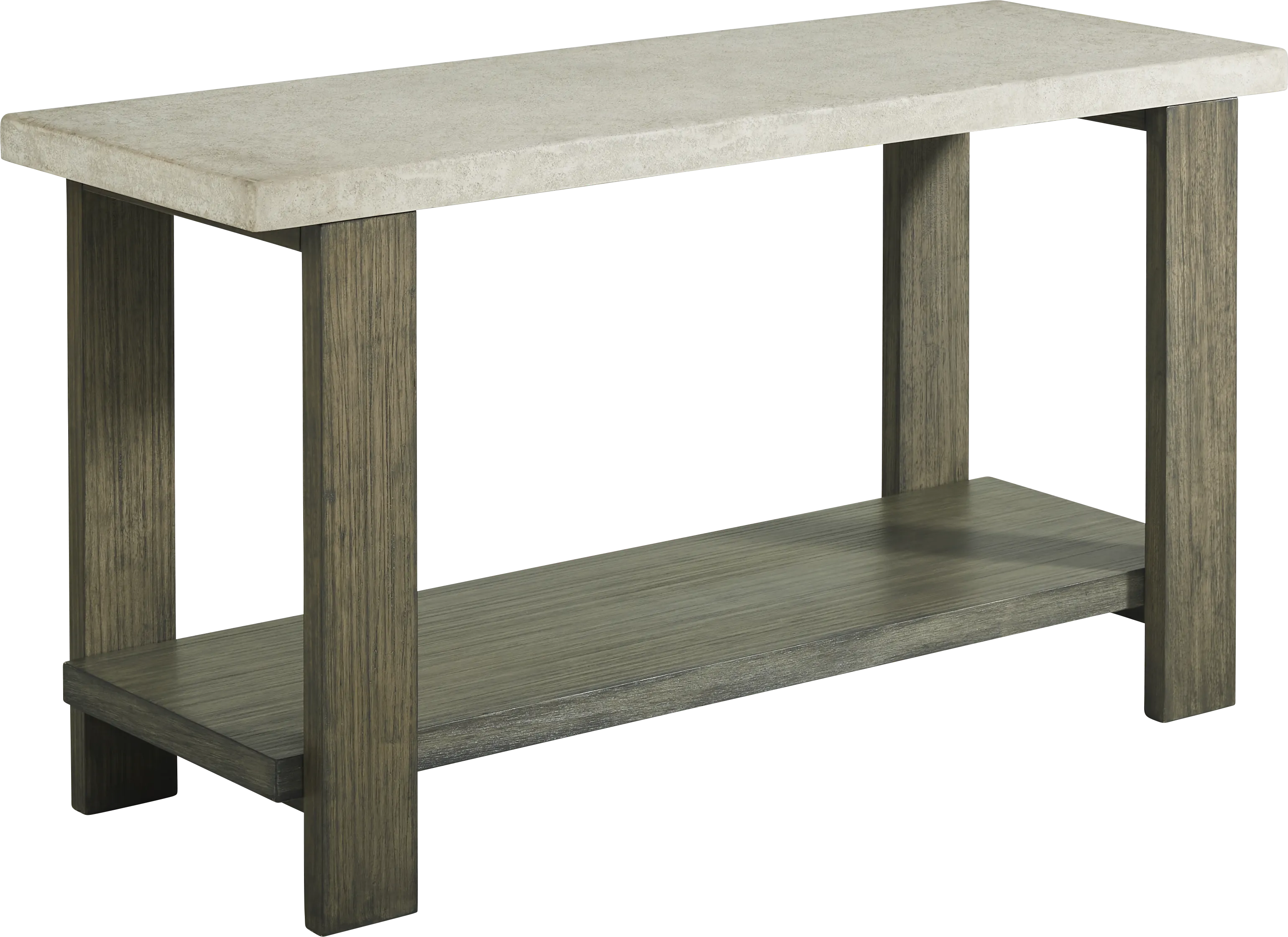 Sanger Gray Sofa Table - Thumbnail - Image 1