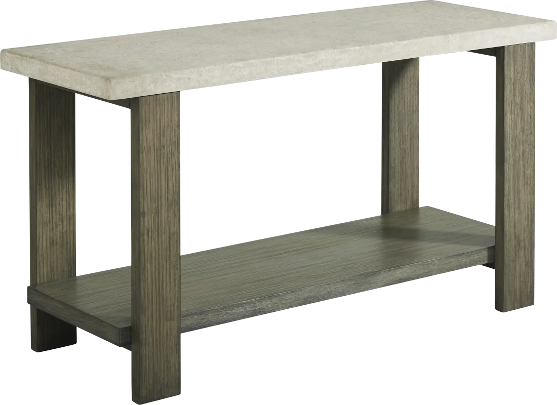 Sanger Gray Sofa Table