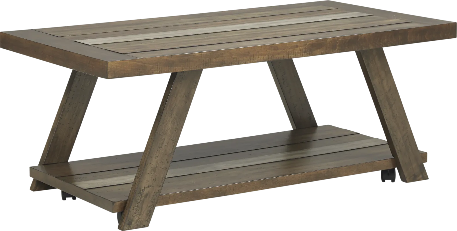 Cedar Creek Brown Cocktail Table