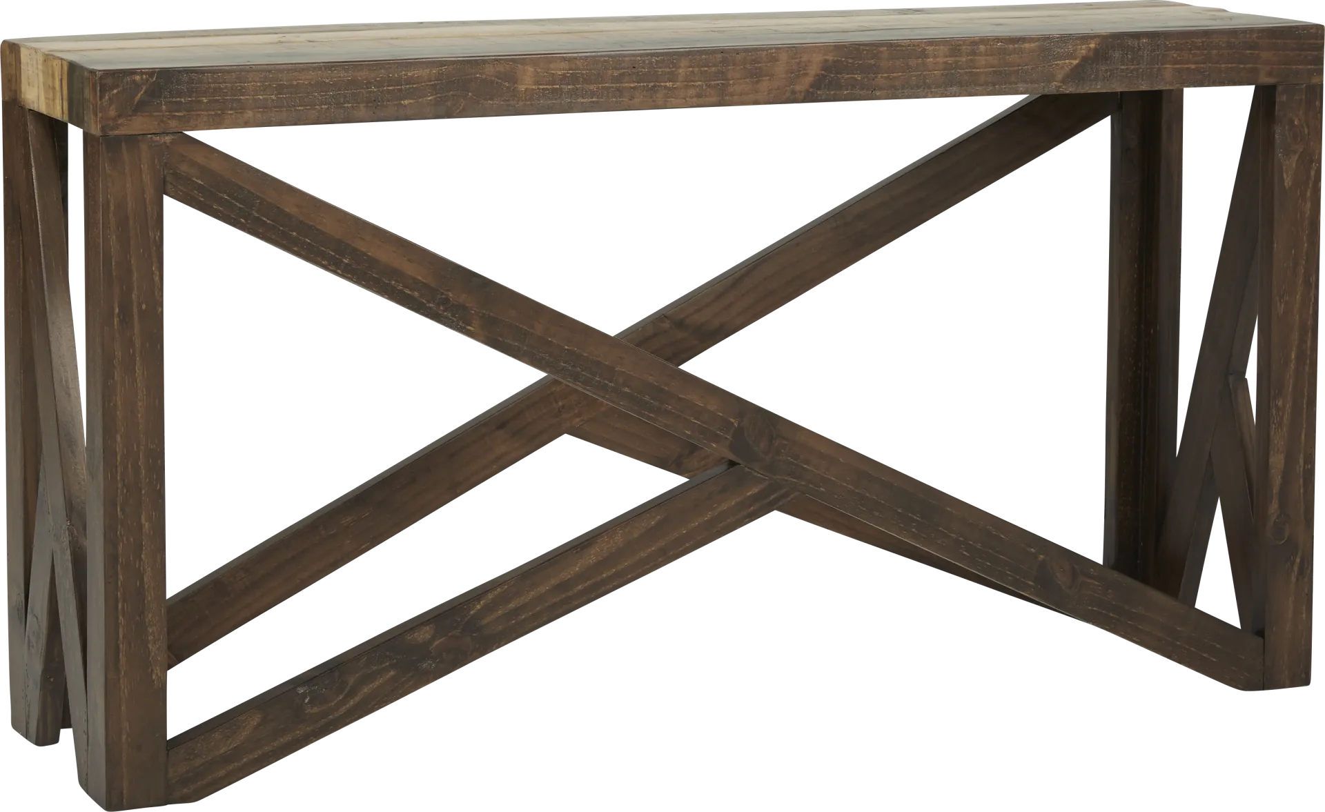 Westover Hills Brown Sofa Table - Image 1