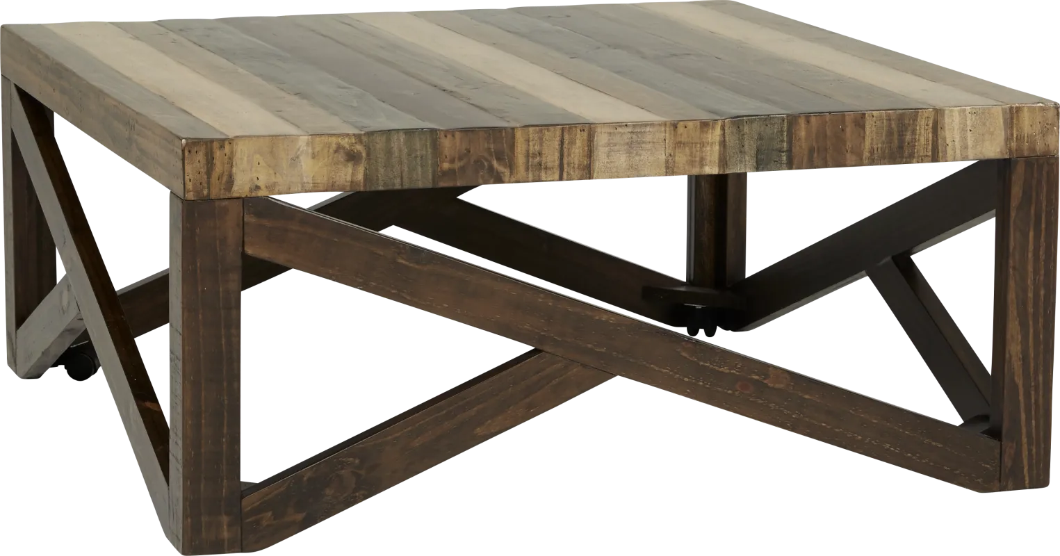 Westover Hills Brown Cocktail Table