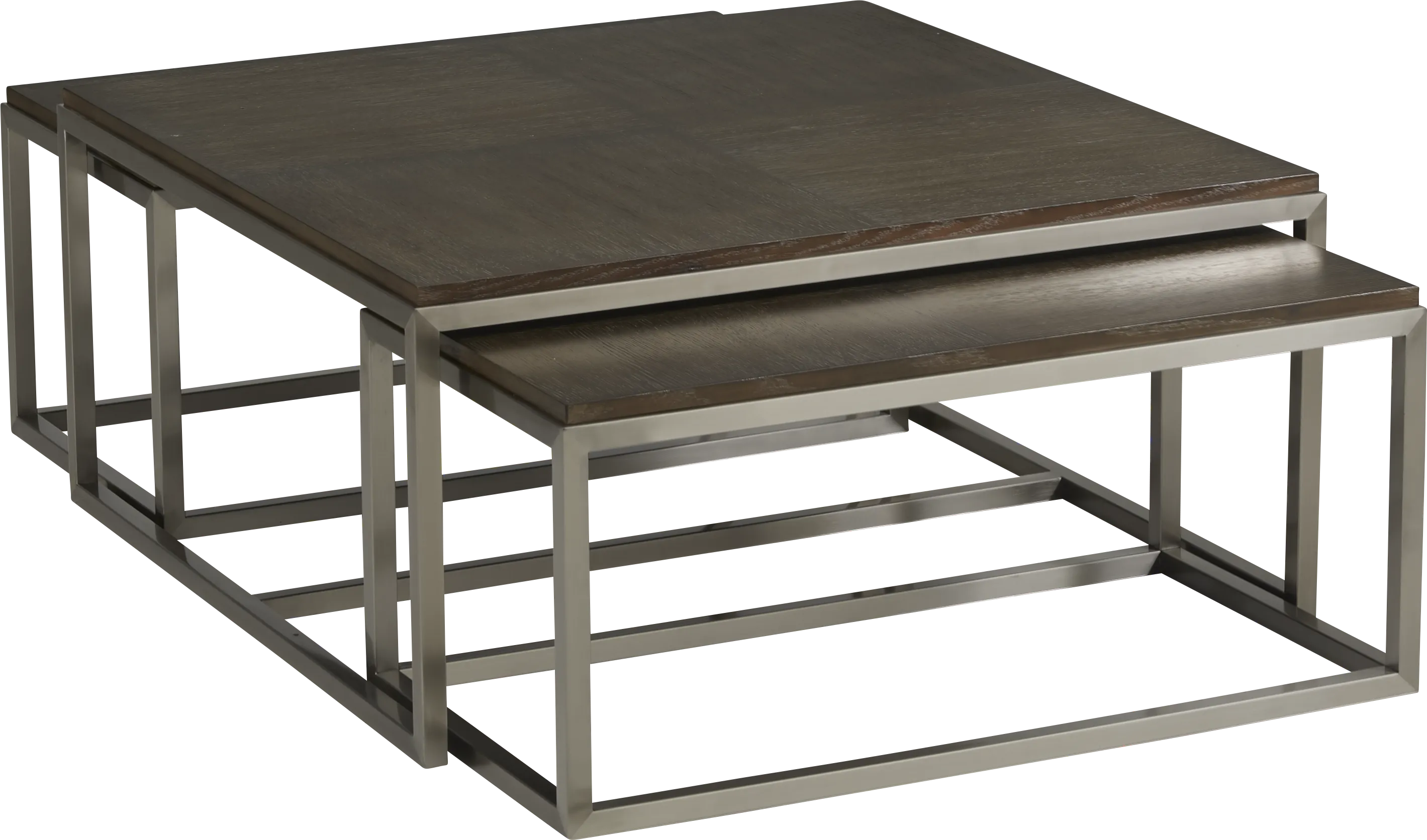Arniston Tobacco 3 Pc Nesting Cocktail Table - Thumbnail - Image 1