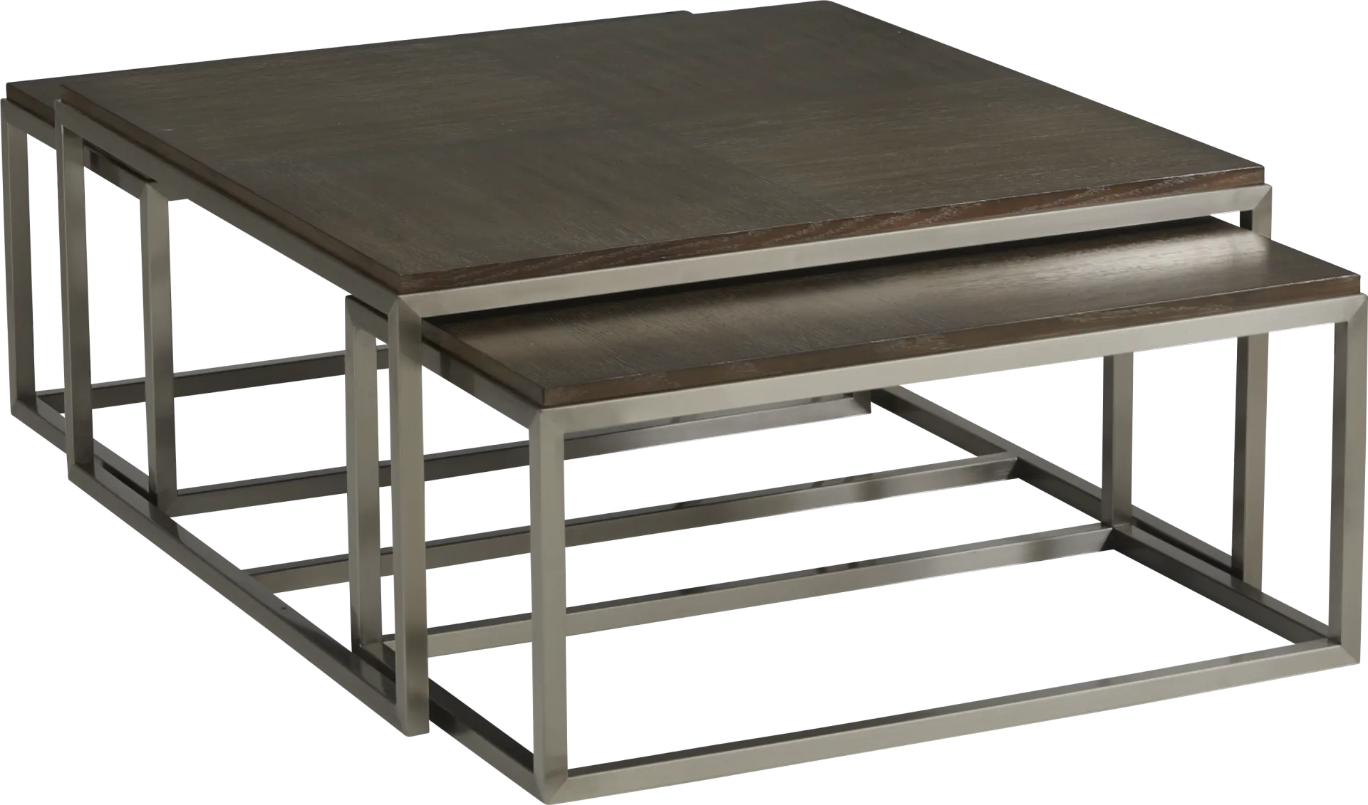 Arniston Tobacco 3 Pc Nesting Cocktail Table - Image 1