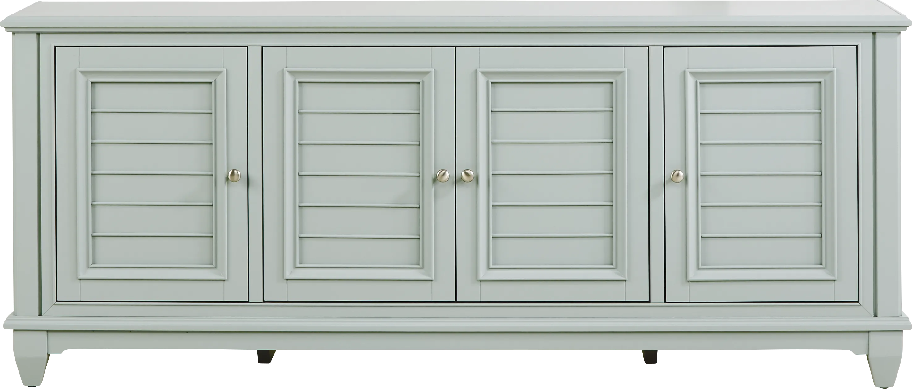 Hilton Head Mint 84 in. Credenza - Image 1