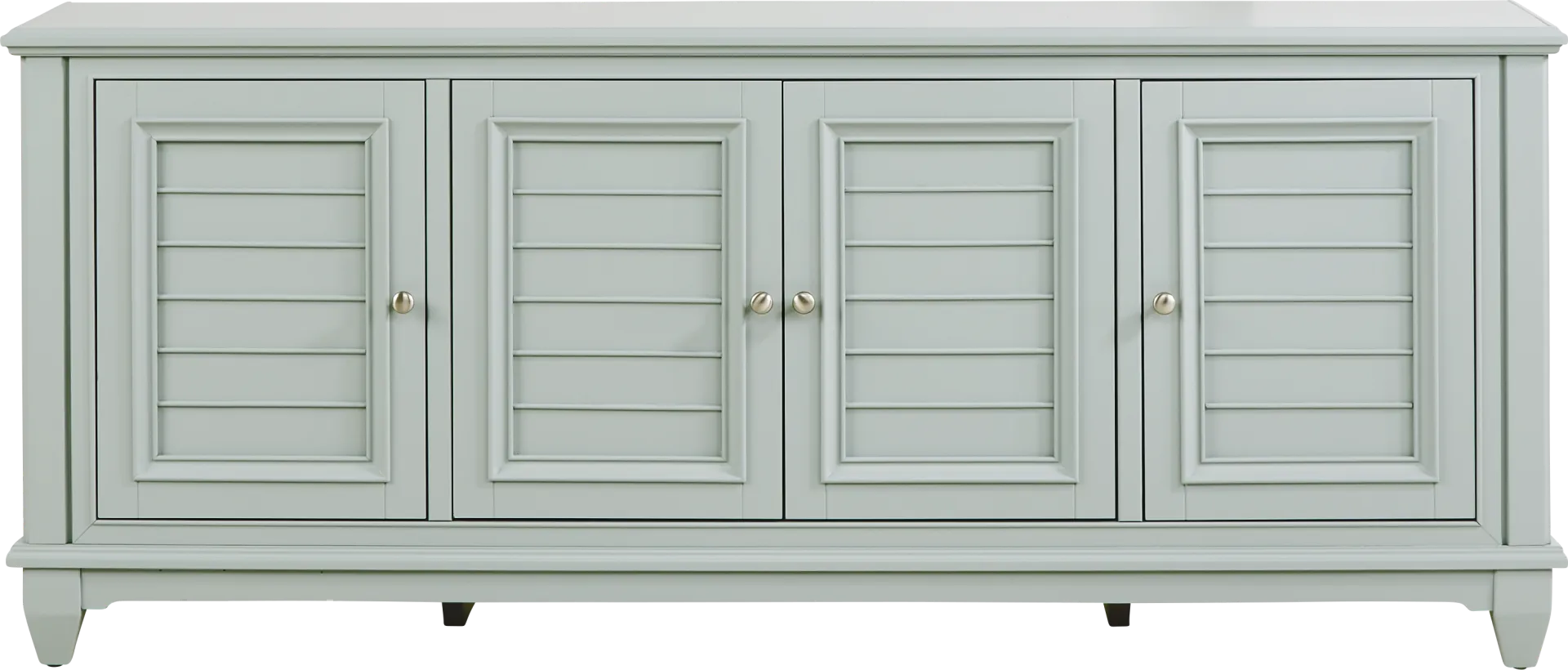 Hilton Head Mint 84 in. Credenza - Image 1