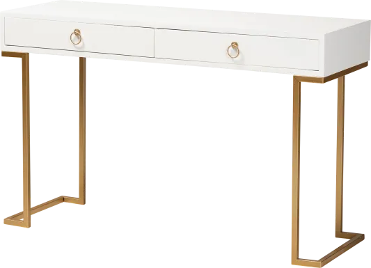 Jenniches White Sofa Table