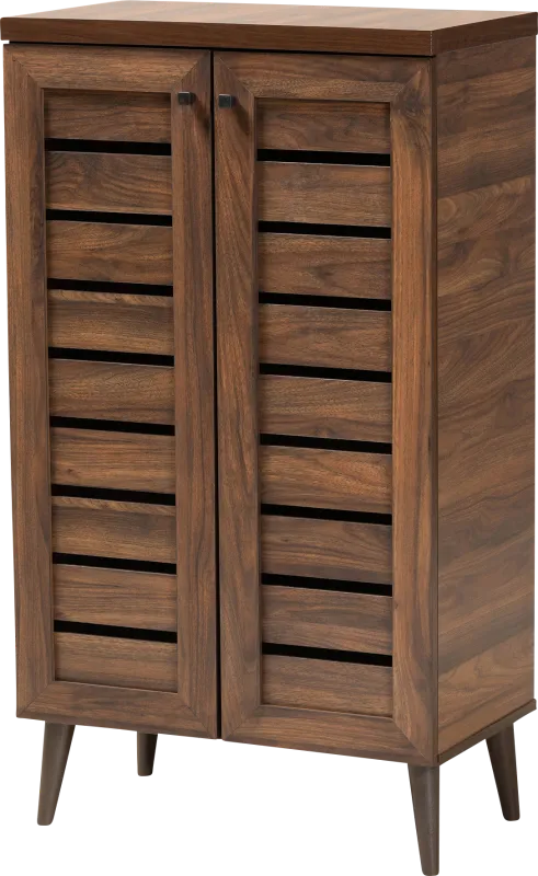 Lefelle Brown Shoe Storage Cabinet