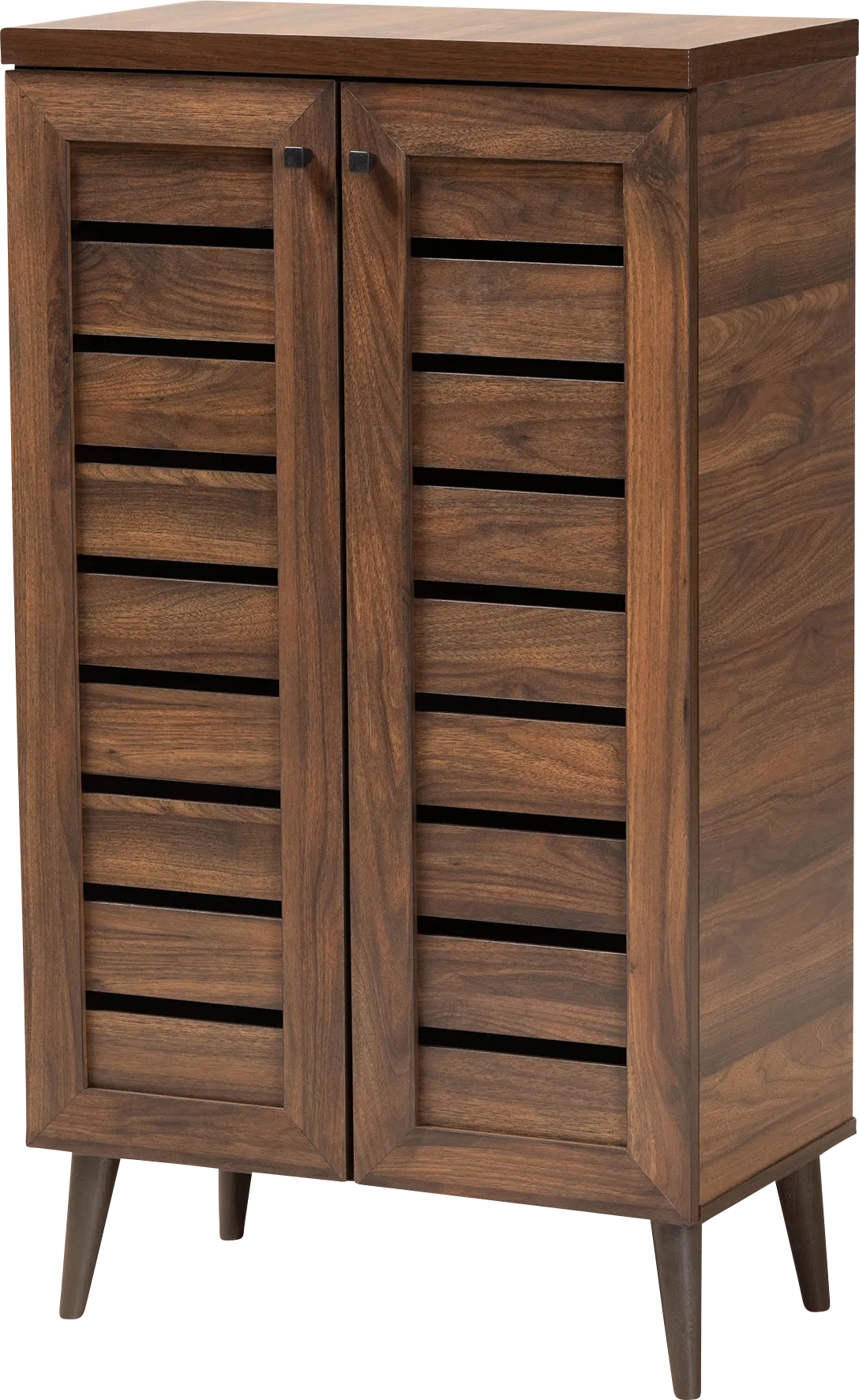 Lefelle Brown Shoe Storage Cabinet - Image 1