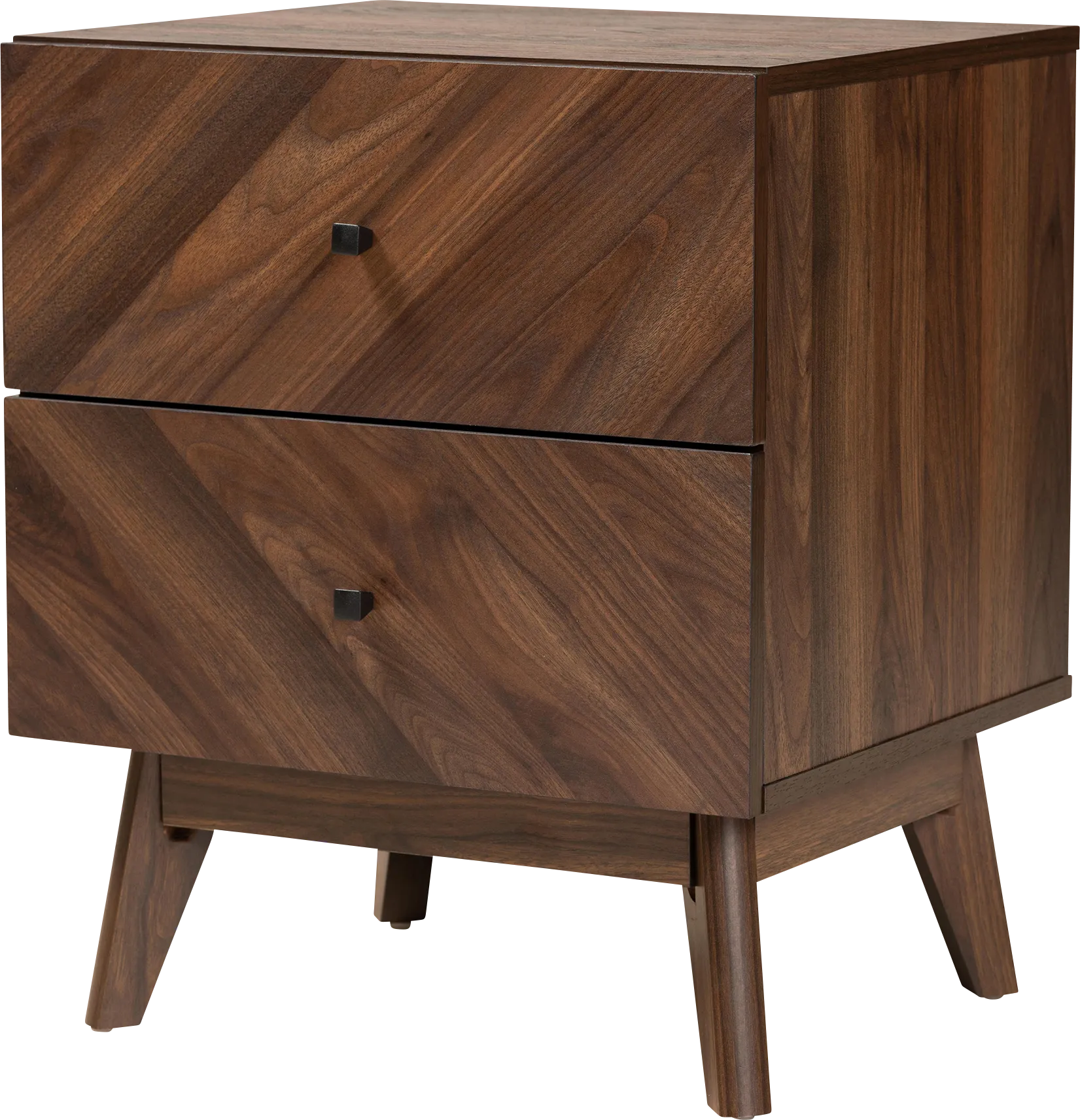 Dragonback Brown Nightstand - Image 1