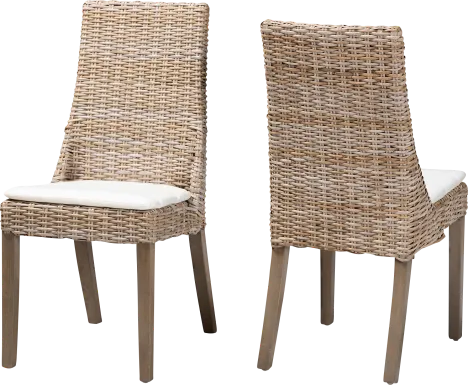 Tobinaelle Brown Side Chair, Set of 2
