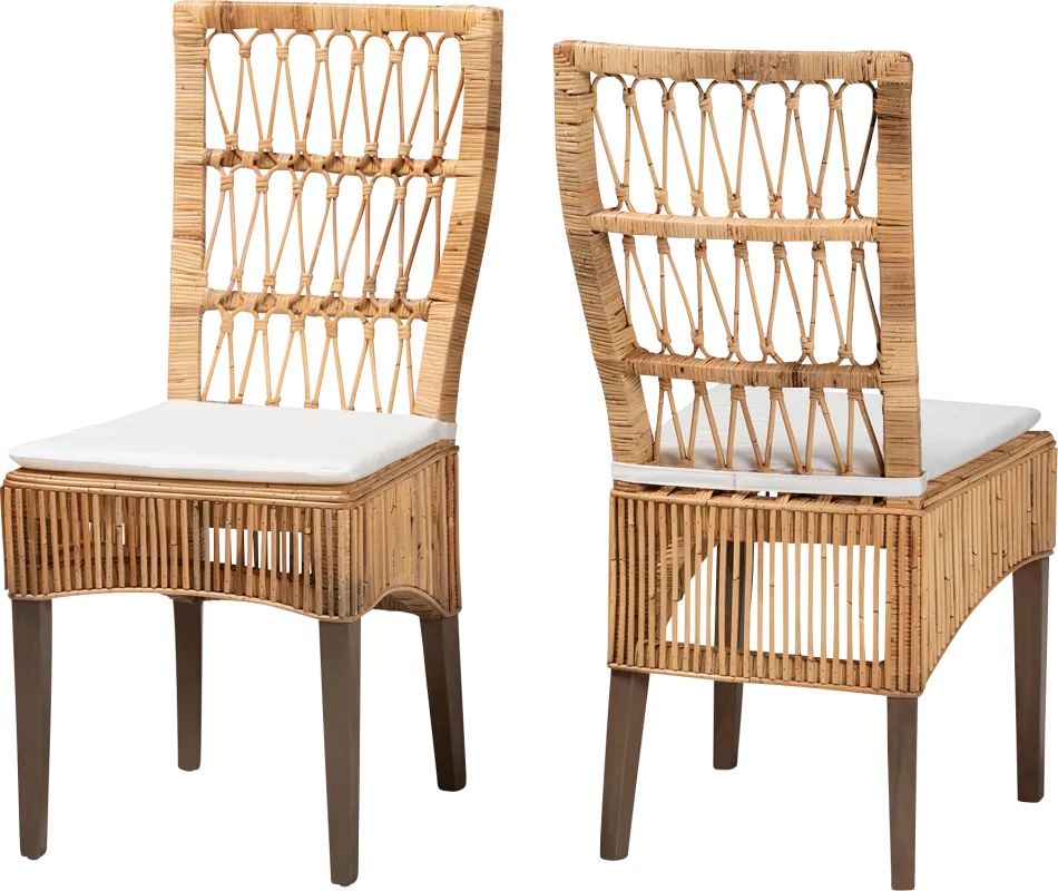Sullnera Brown Side Chair, Set of 2