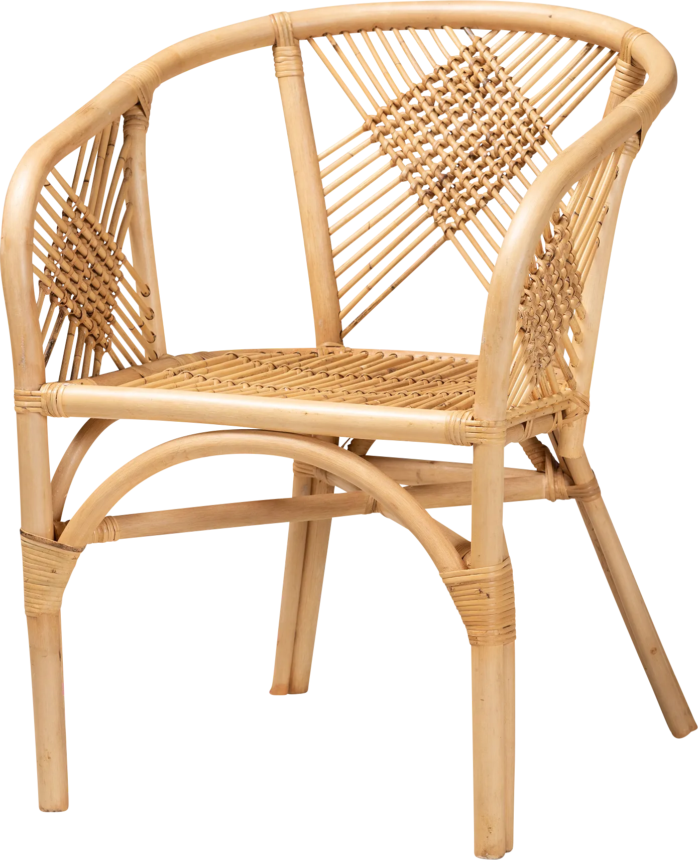 Elijane Brown Arm Chair - Image 1