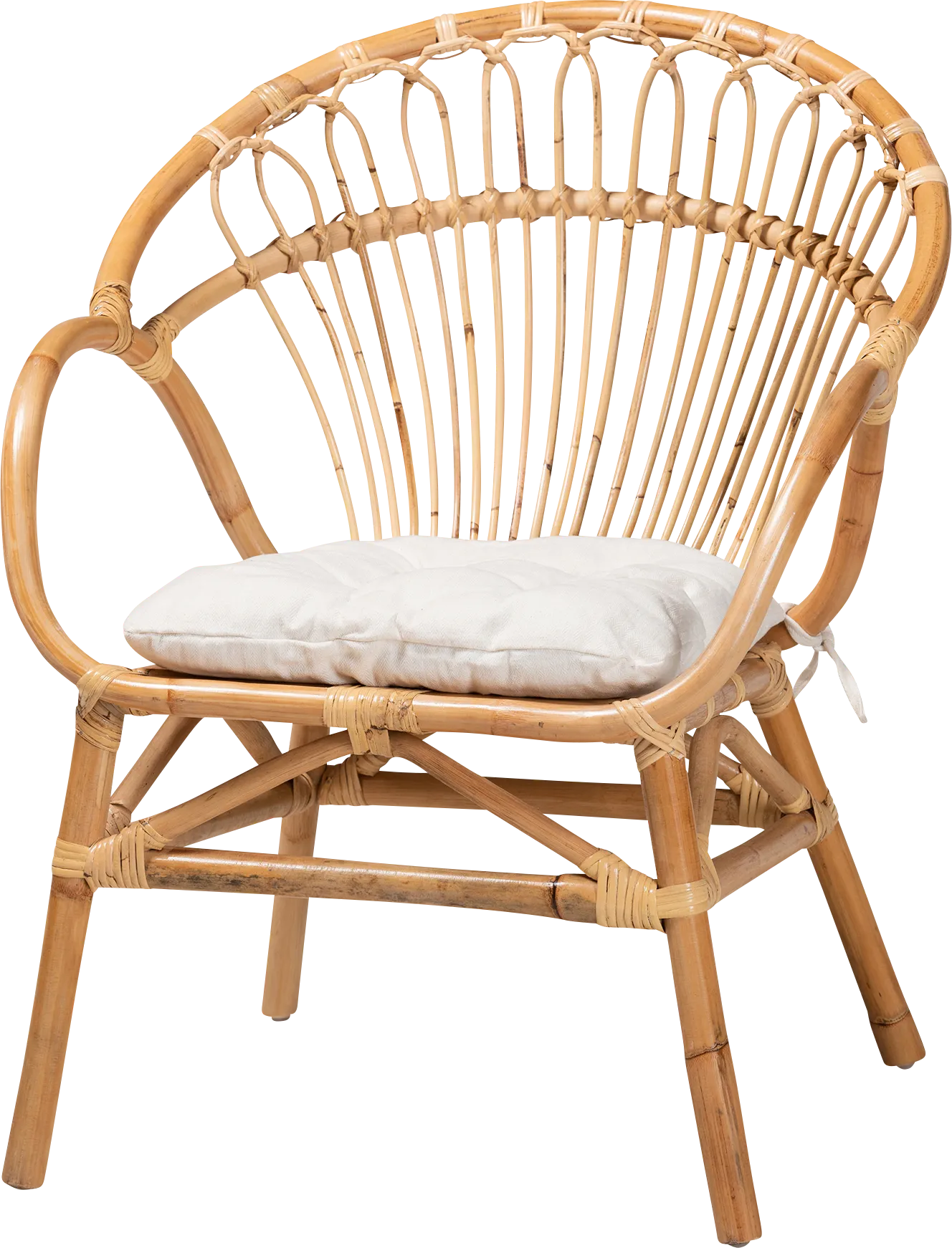 Atella Ann I Brown Arm Chair - Image 1