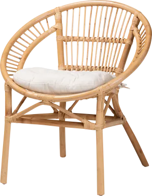 Atella Ann II Brown Arm Chair