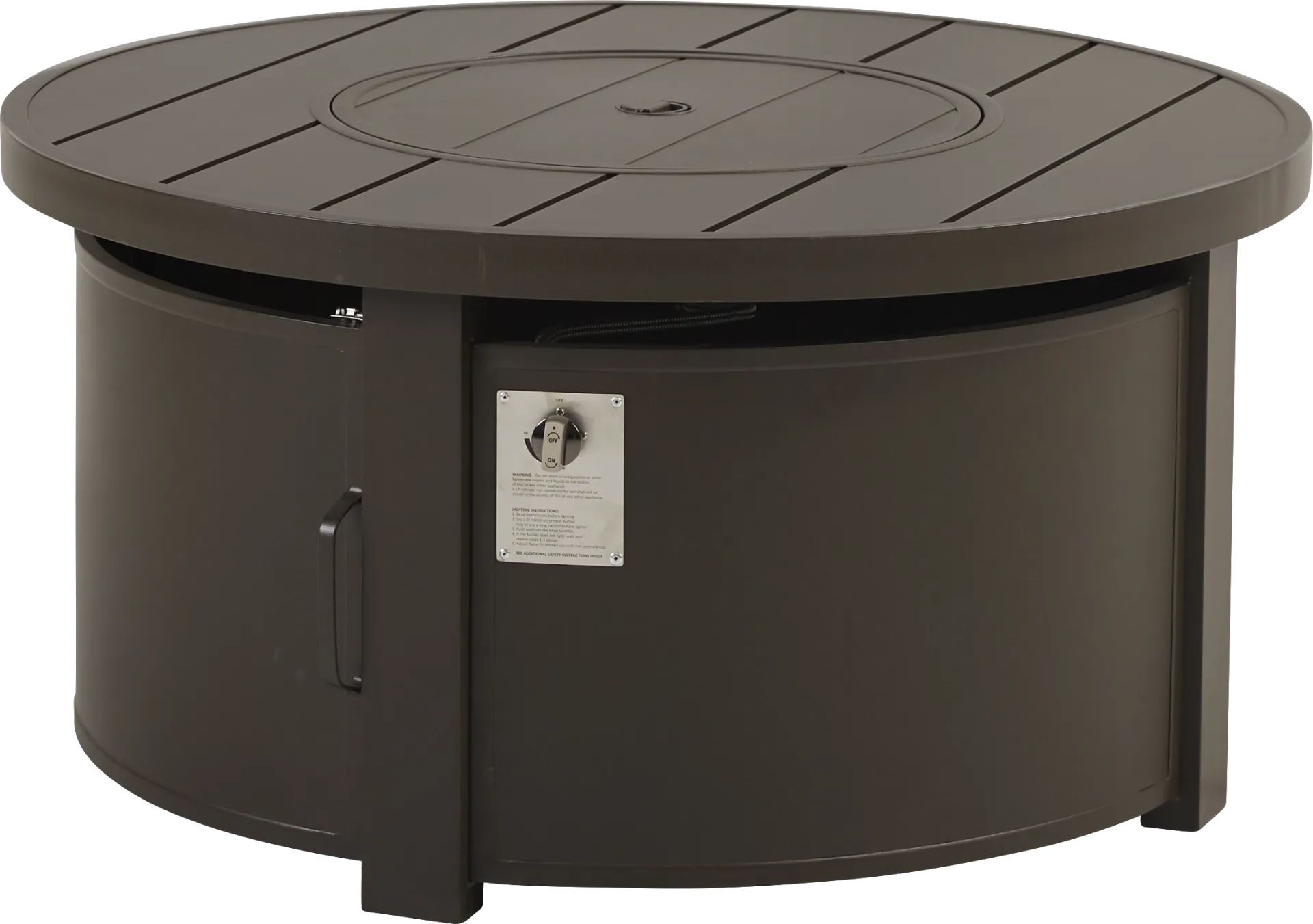Lake Breeze Aged Bronze 44 in. Round Outdoor Fire Pit - Image 1