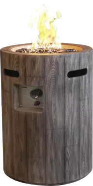 Riverfront Gray Outdoor 19.5 in. Round Fire Pit