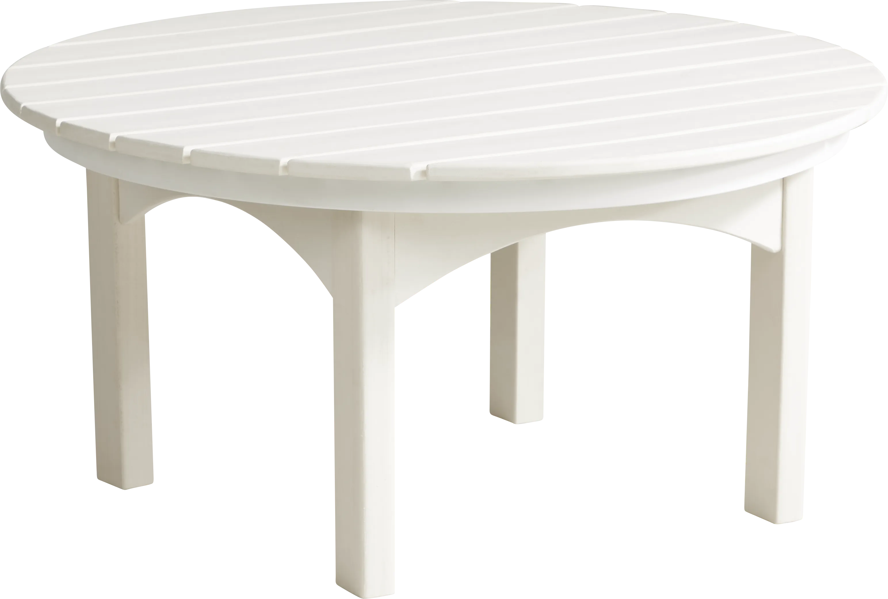 Addy White 5 Pc Round Outdoor Chat Seating Set - Thumbnail - Image 2
