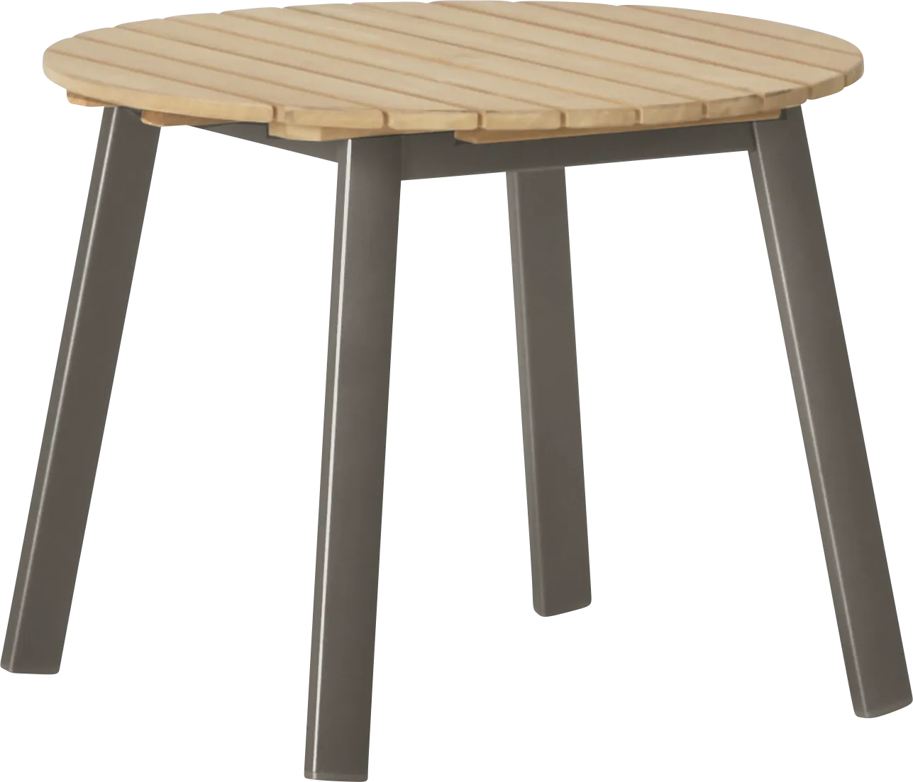 Ocean Tide Gray Outdoor End Table - Image 1