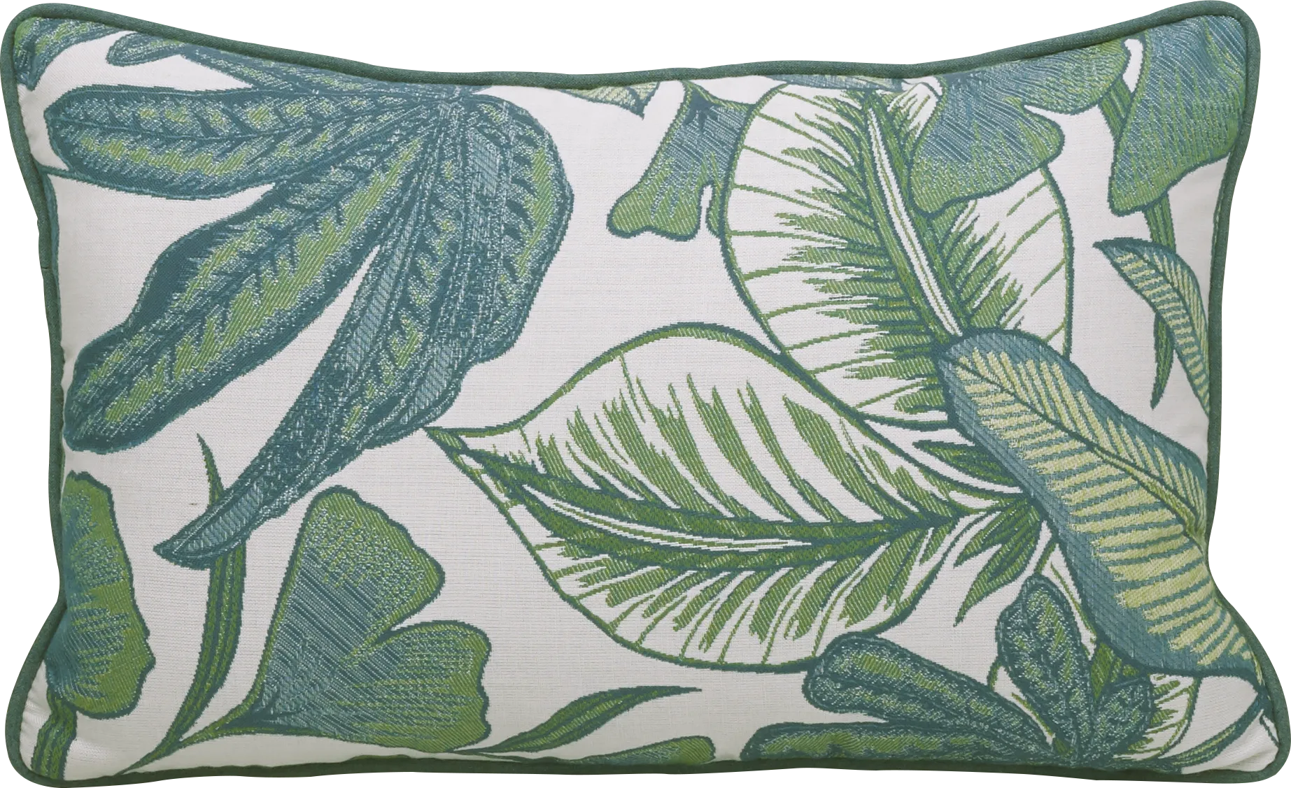 Lavish Palm Green Indoor/Outdoor Accent Pillow - Thumbnail - Image 1