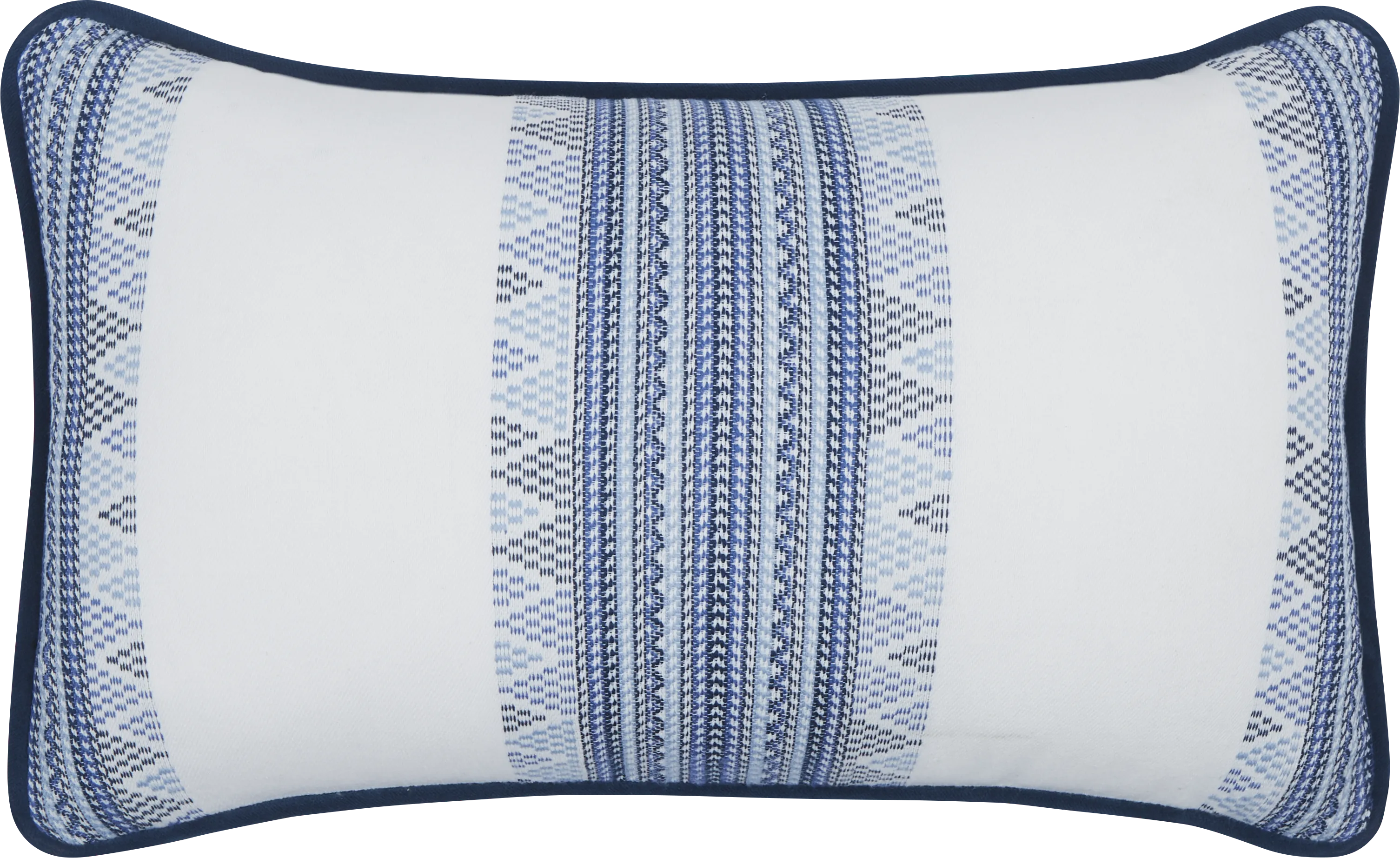 Stitchstone Indigo Indoor/Outdoor Accent Pillow - Thumbnail - Image 1