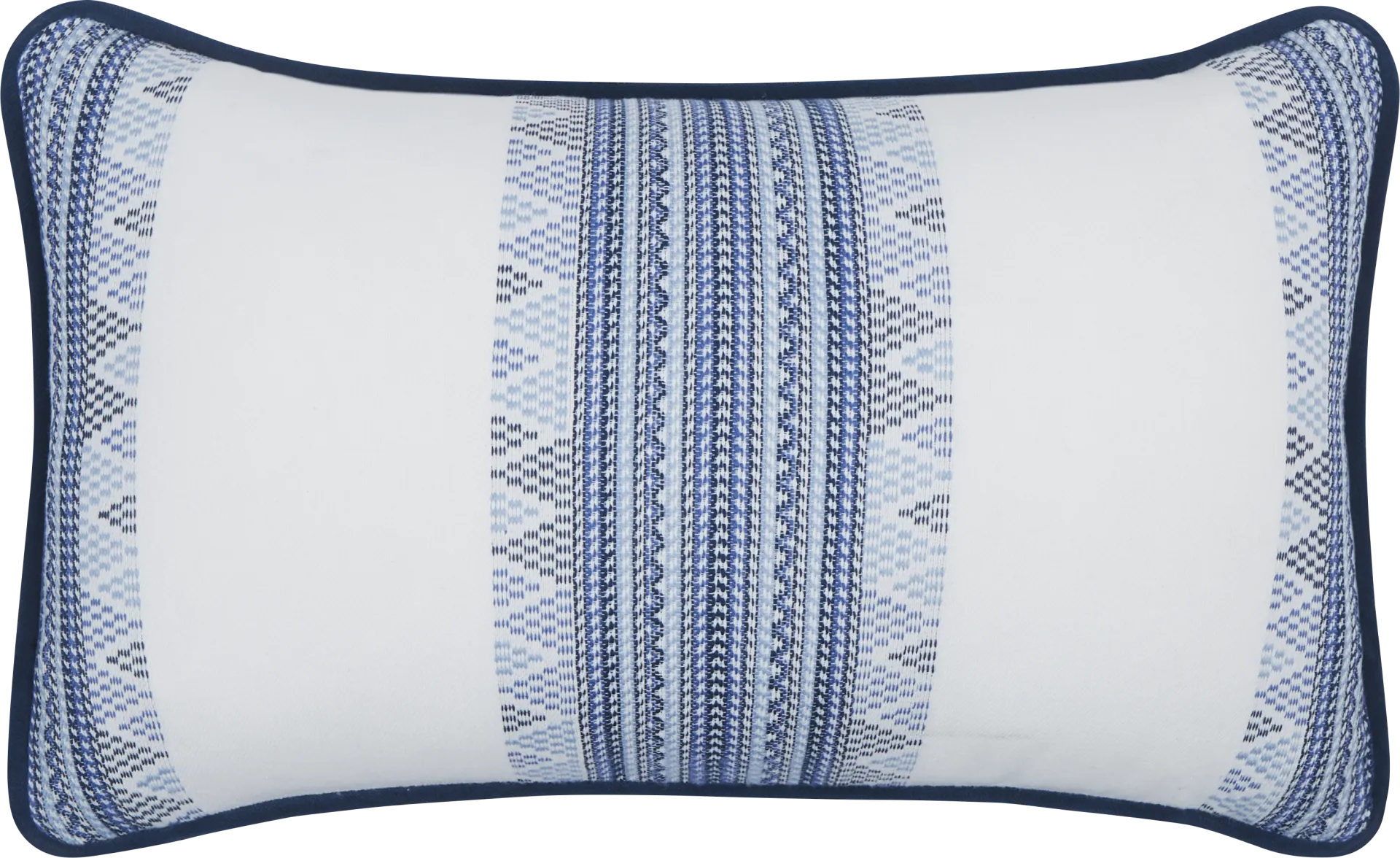 Stitchstone Indigo Indoor/Outdoor Accent Pillow - Image 1