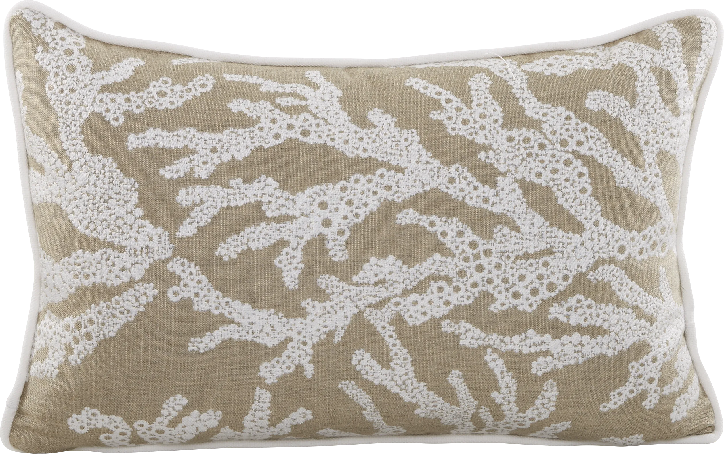 Coral Sand Indoor/Outdoor Accent Pillow - Thumbnail - Image 1