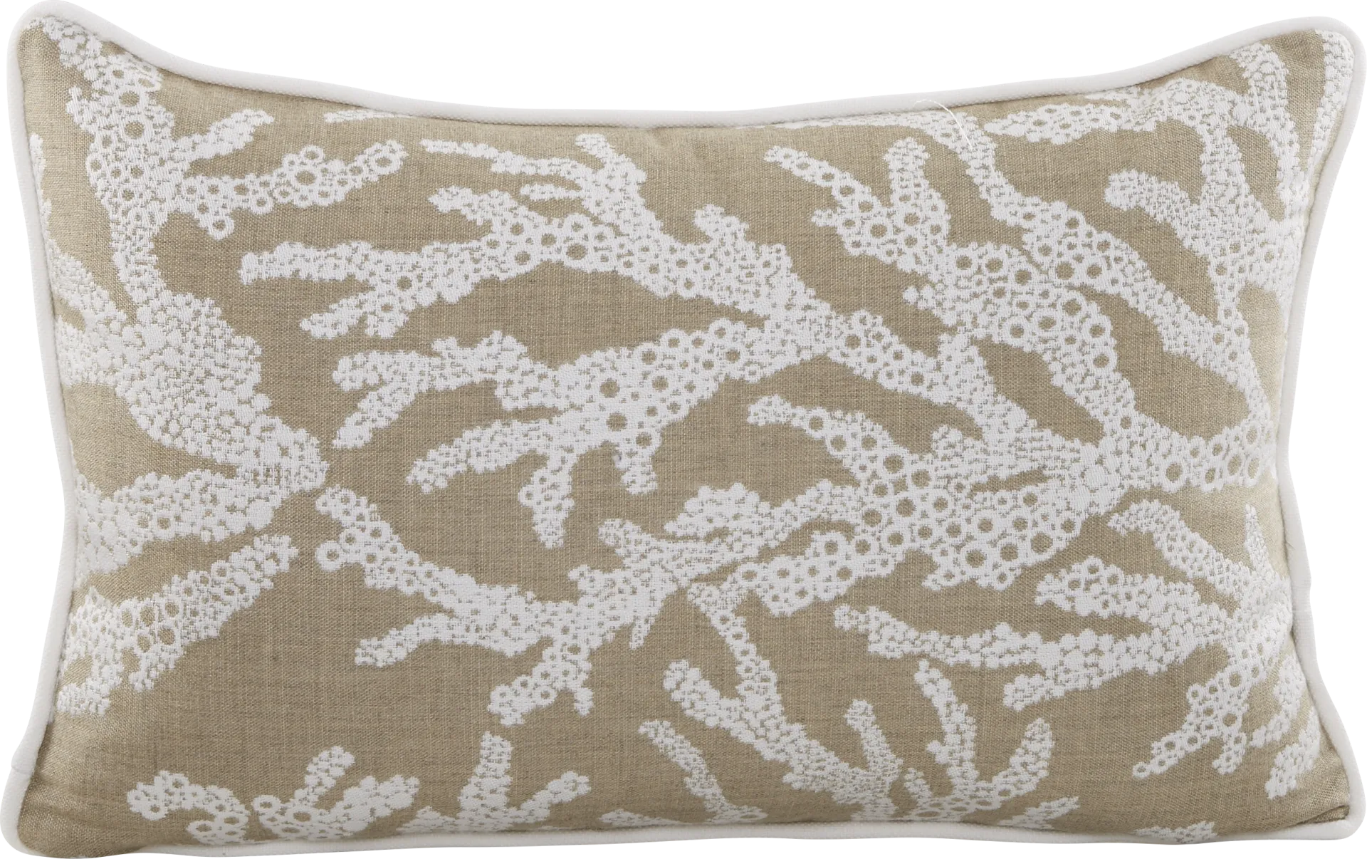 Coral Sand Indoor/Outdoor Accent Pillow - Image 1
