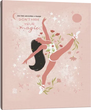 Kids Don't Hide Your Magic II Pink Artwork