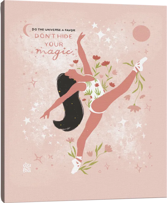 Kids Don't Hide Your Magic II Pink Artwork